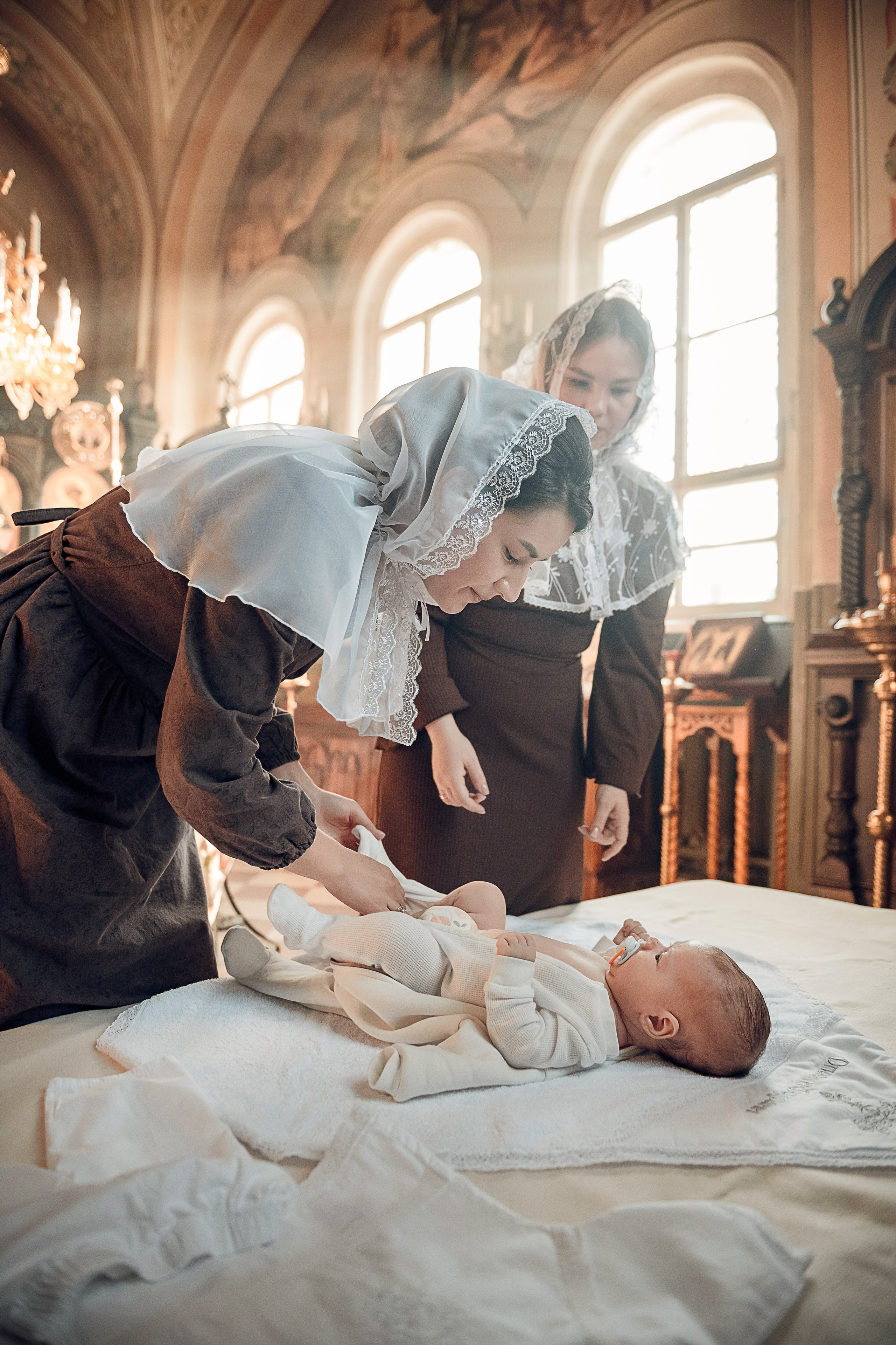 Крещение Святослава.Рахманово. Свадебный, семейный и детский фотограф в Москве и области