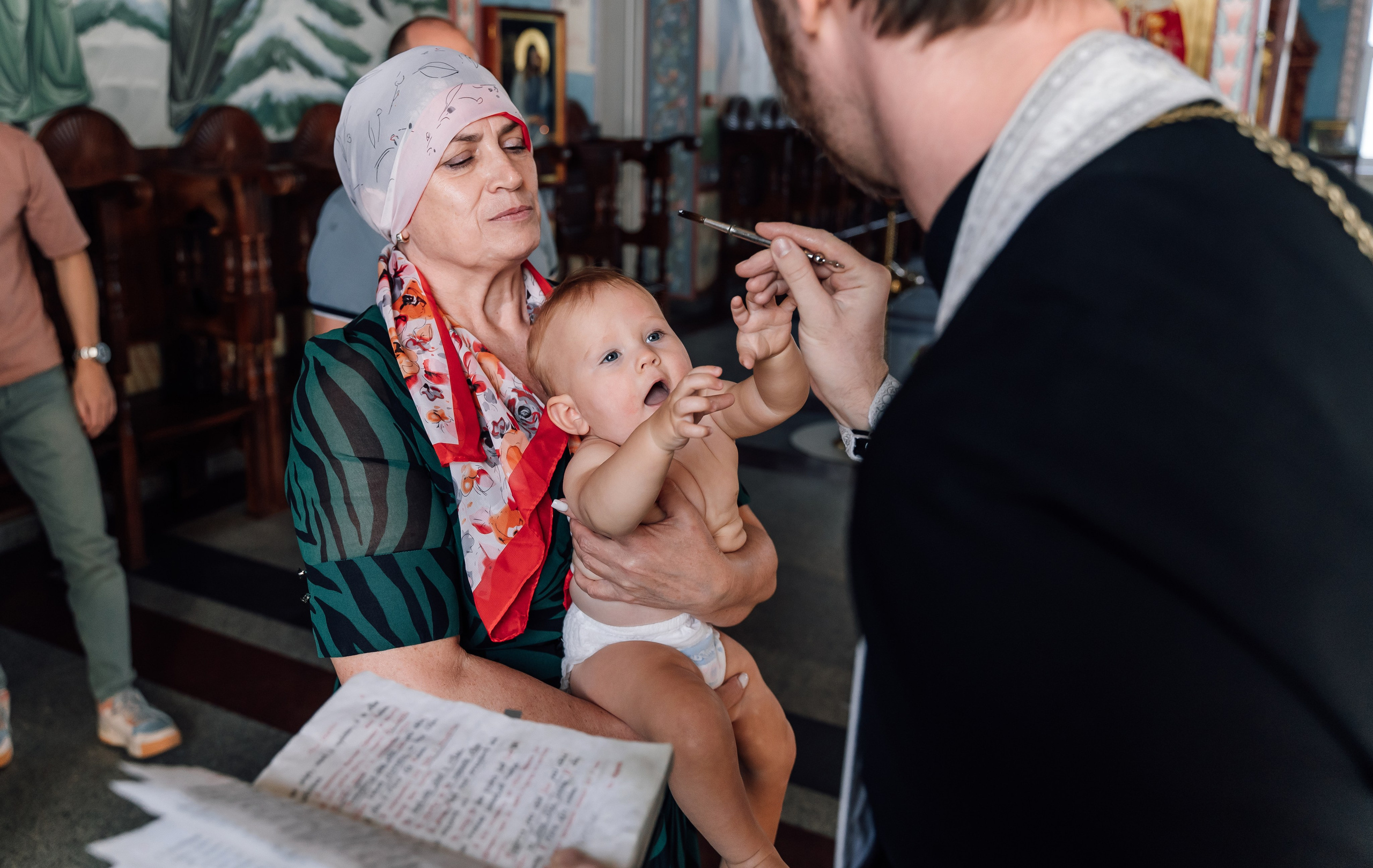 Крещение Матвея. Фотограф Антон Перков