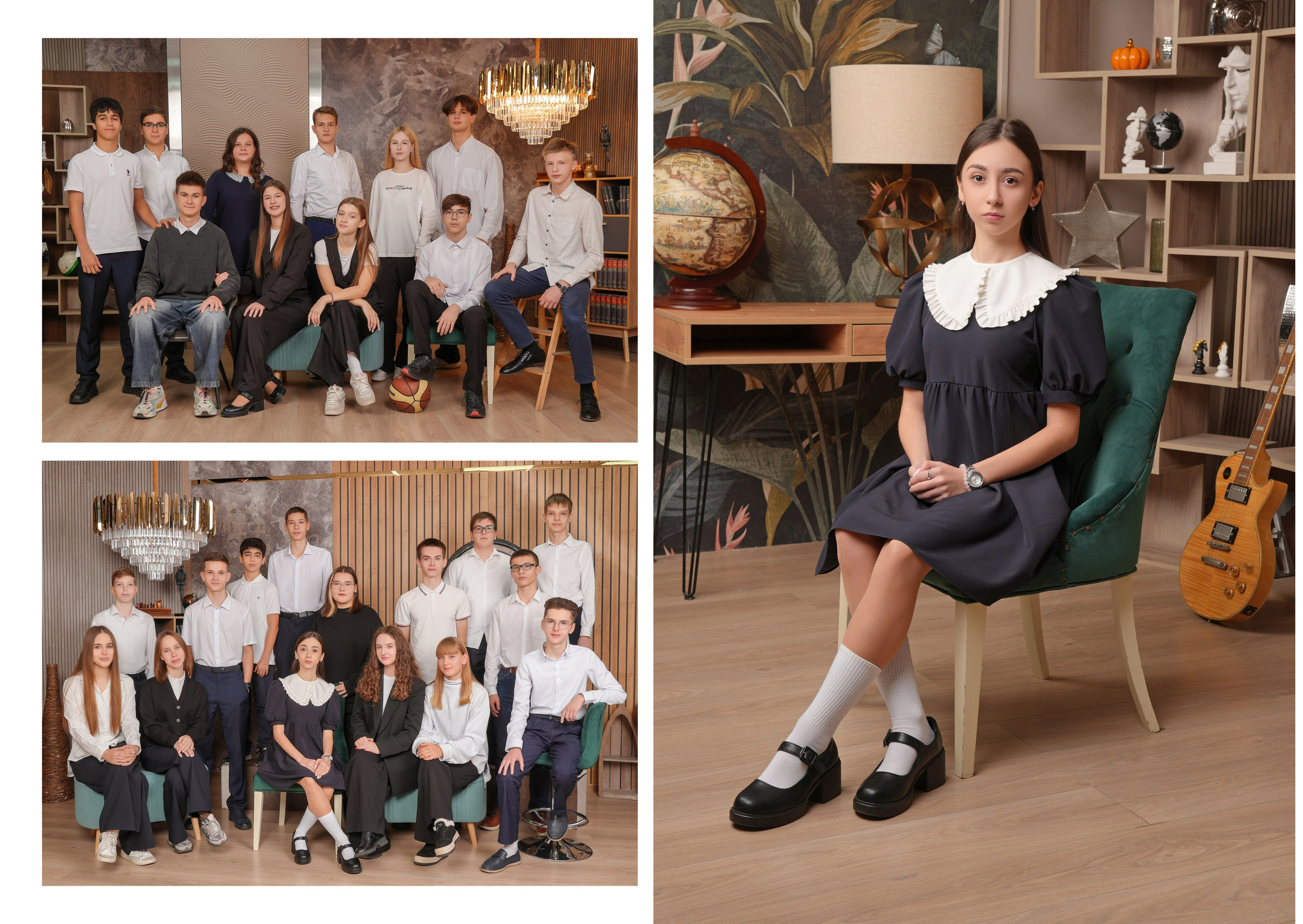 ШКОЛА 2 — 9 «А» класс. Красивый выпускной альбом в Краснодаре