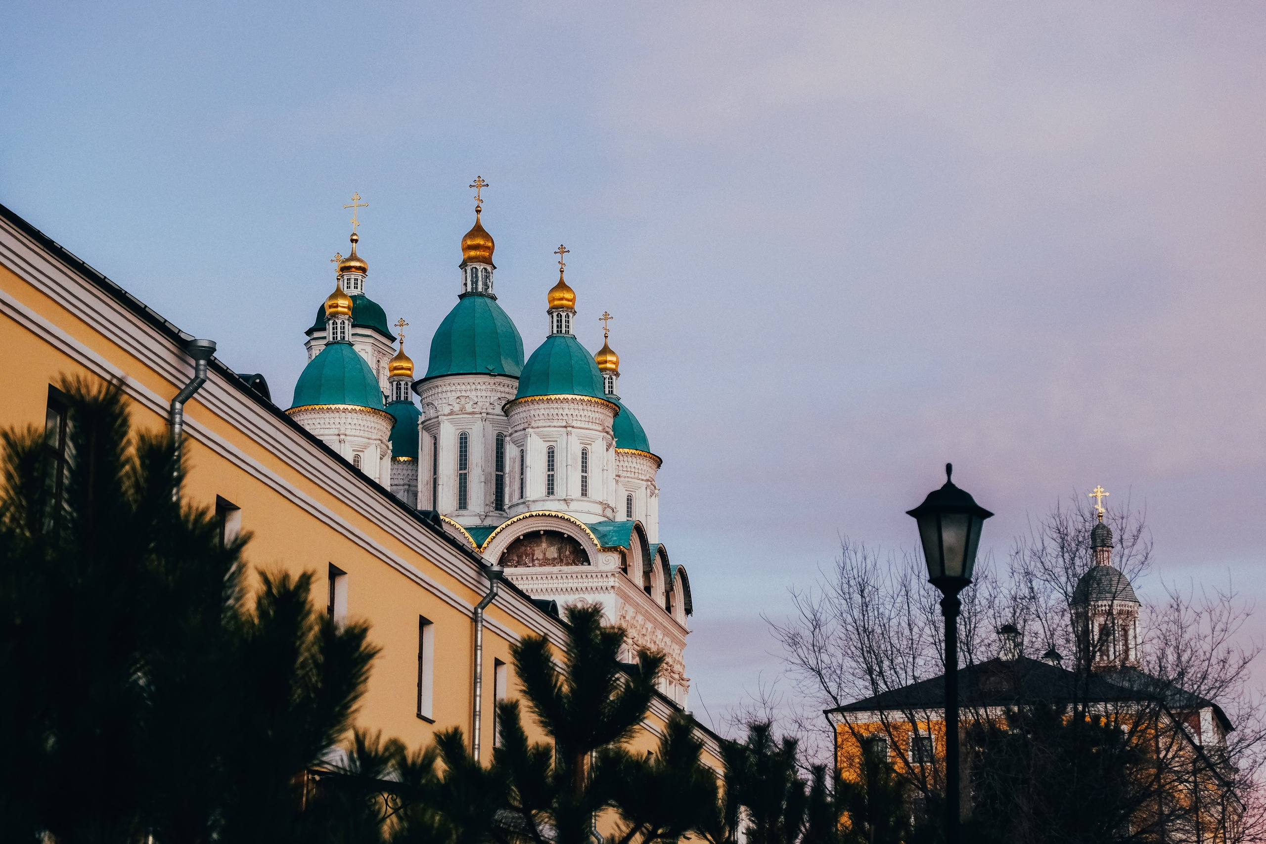 Розовый закат. Фотограф Анатолий Деникин