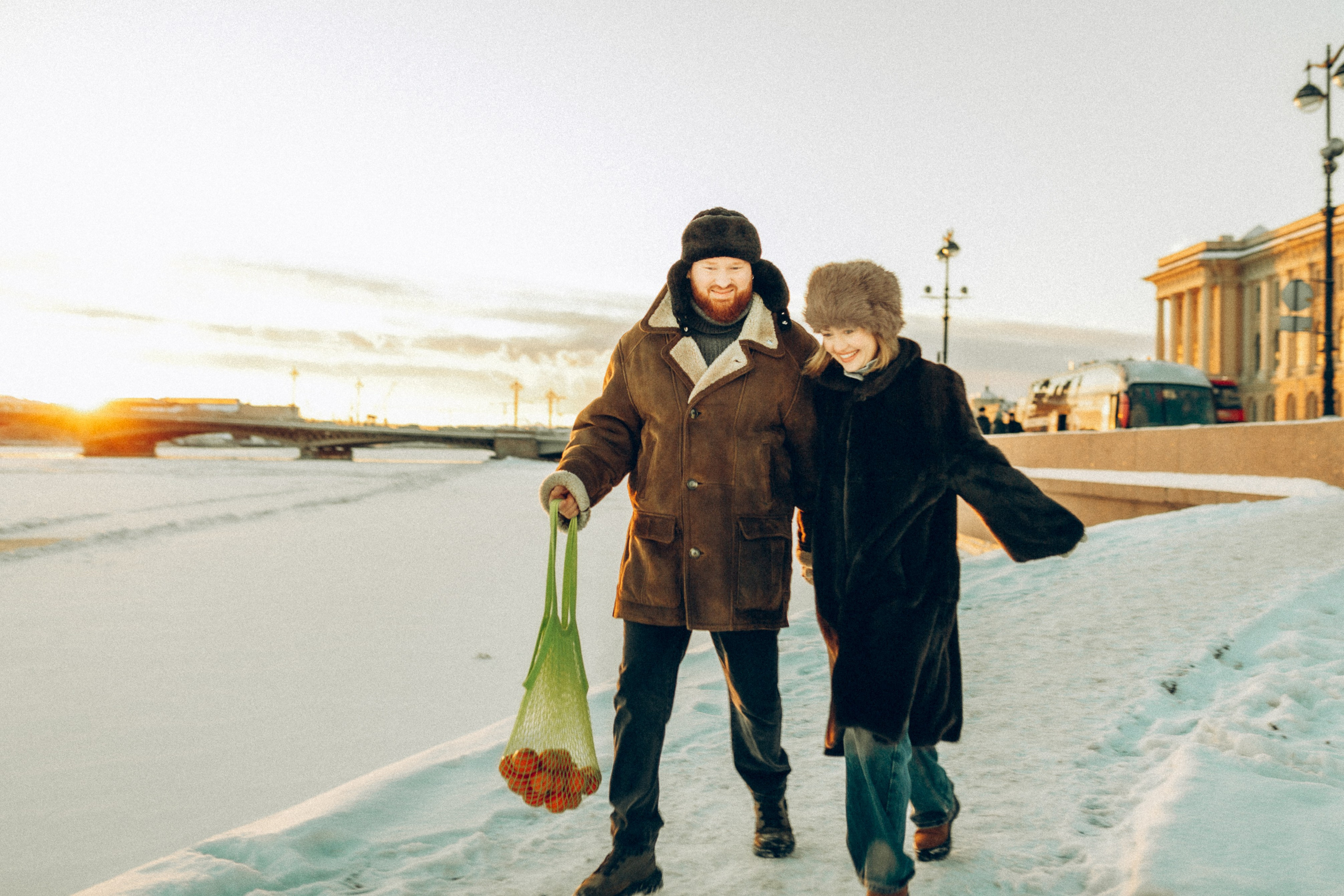LoveStory зимняя. Фотограф Санкт-Петербург Князева Елизавета
