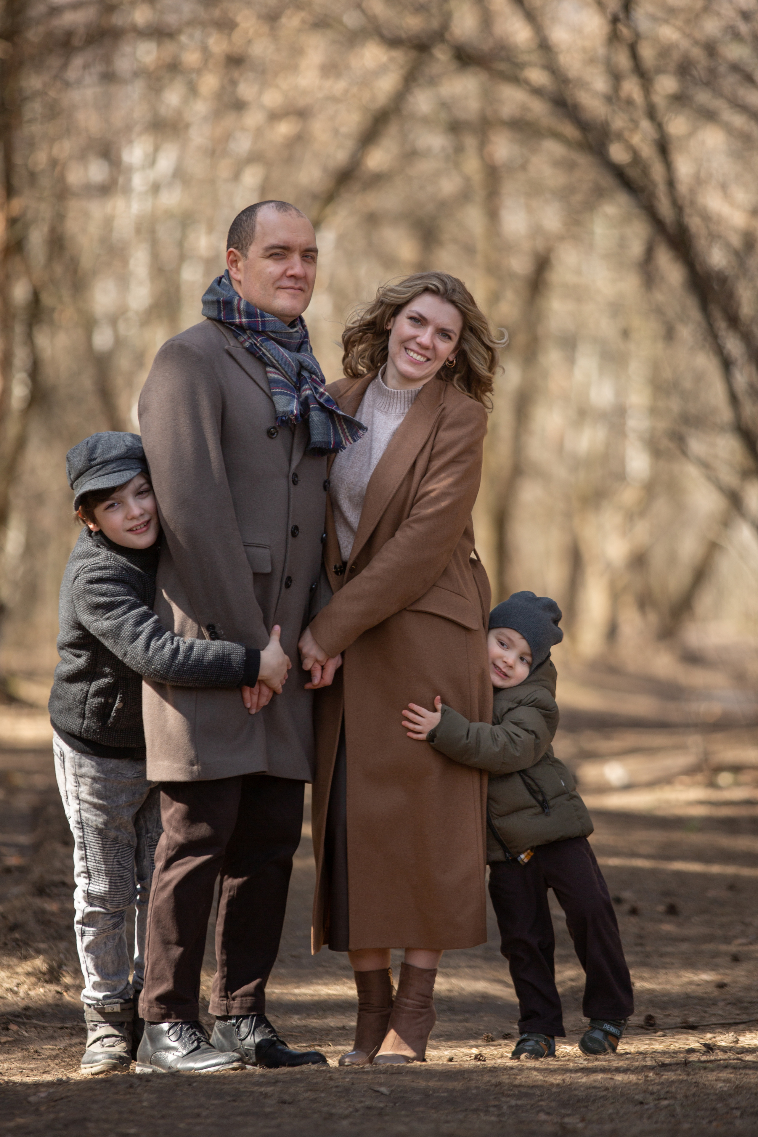 Анна, Дмитрий и дети. Семейный и детский фотограф в Москве Юлия