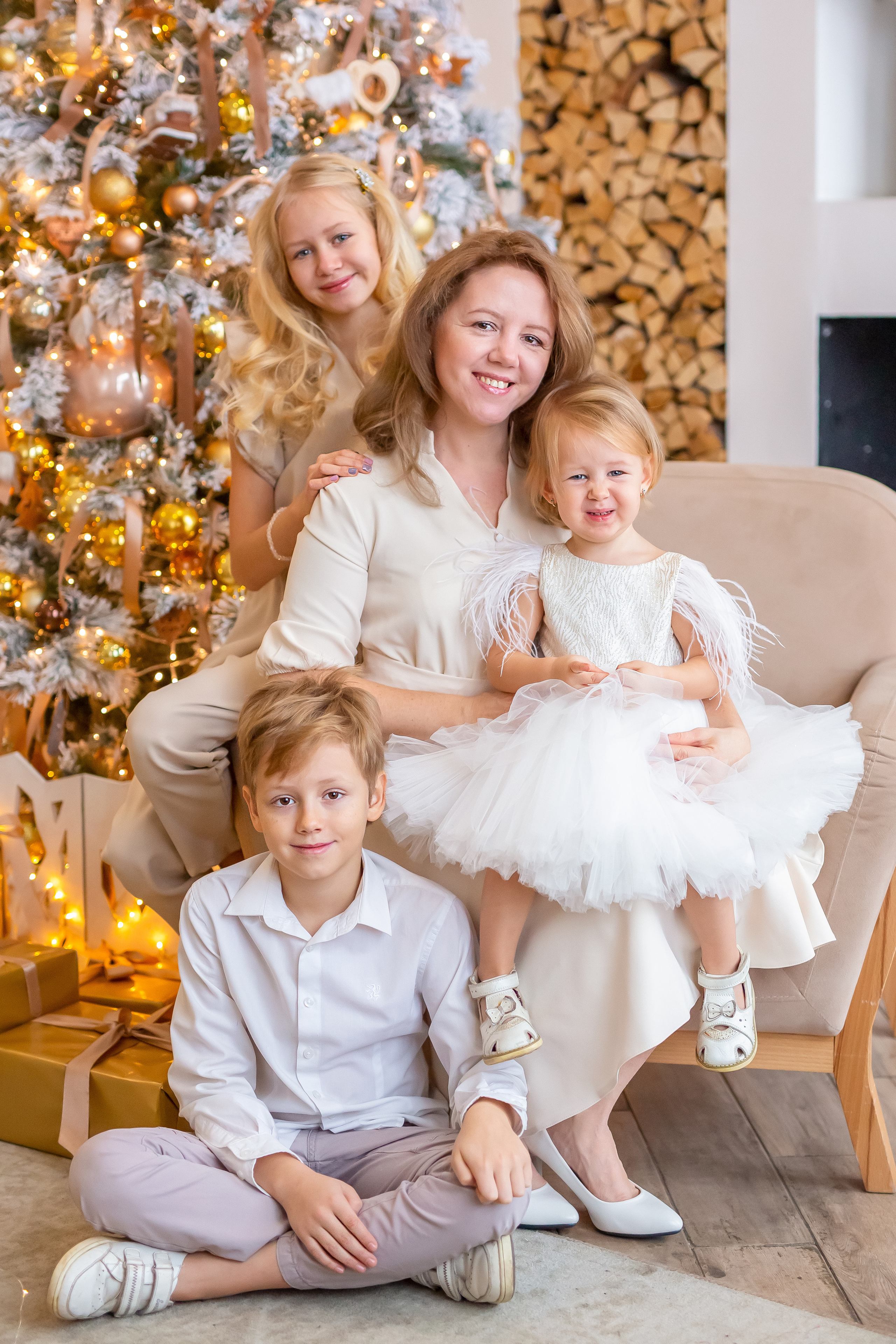 Наталья и детки. Семейный и детский фотограф в Москве Юлия