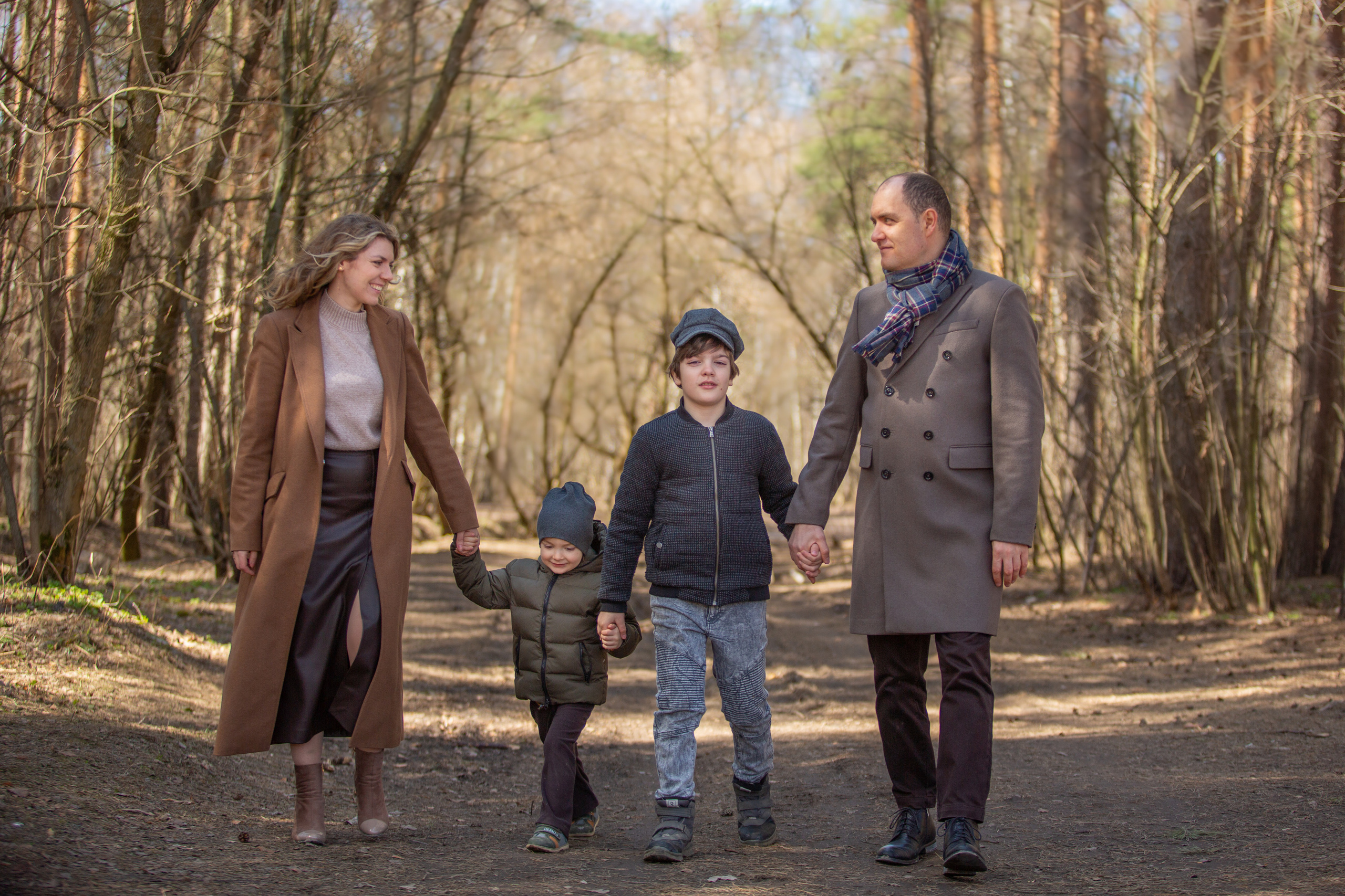Анна, Дмитрий и дети. Семейный и детский фотограф в Москве Юлия