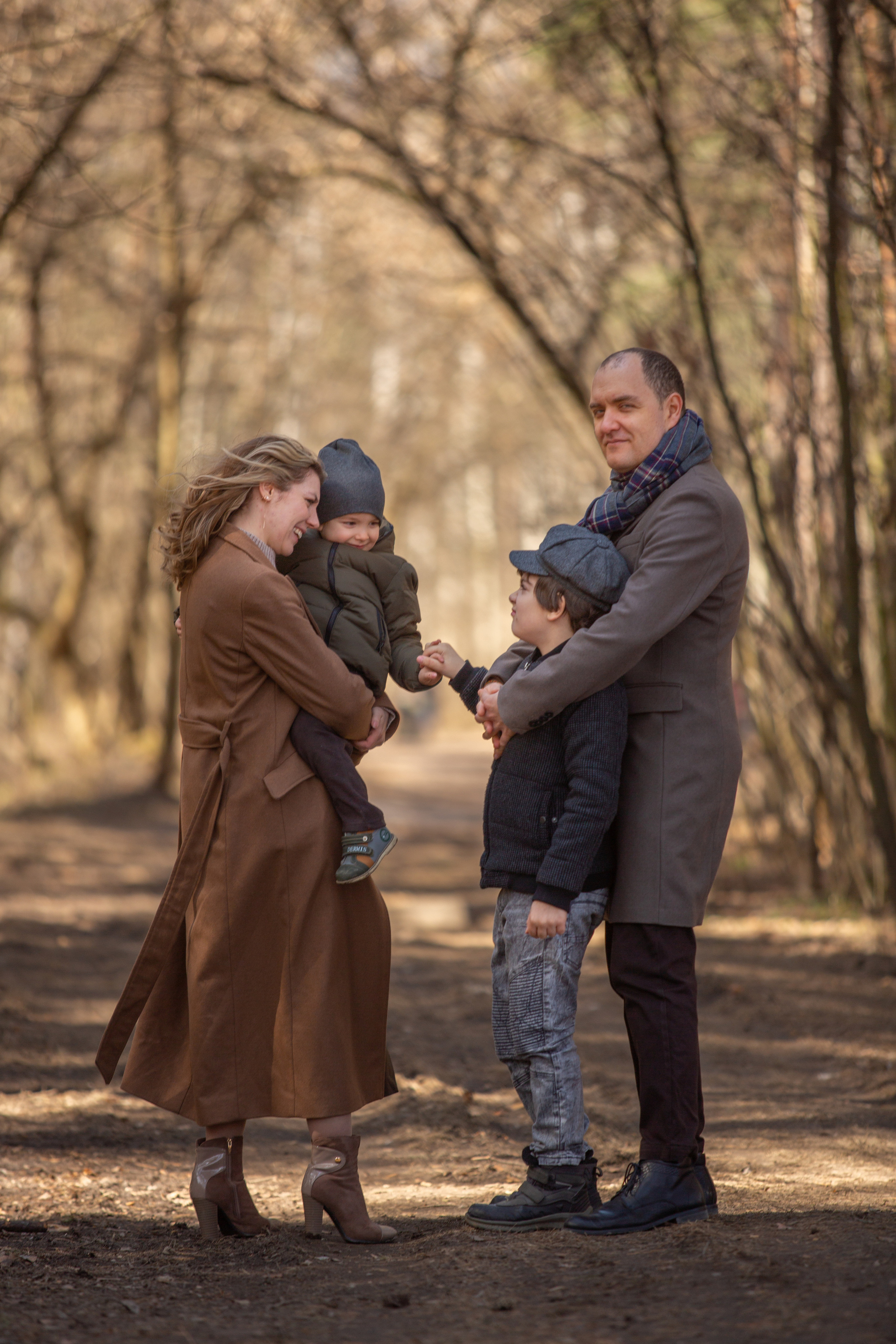 Анна, Дмитрий и дети. Семейный и детский фотограф в Москве Юлия