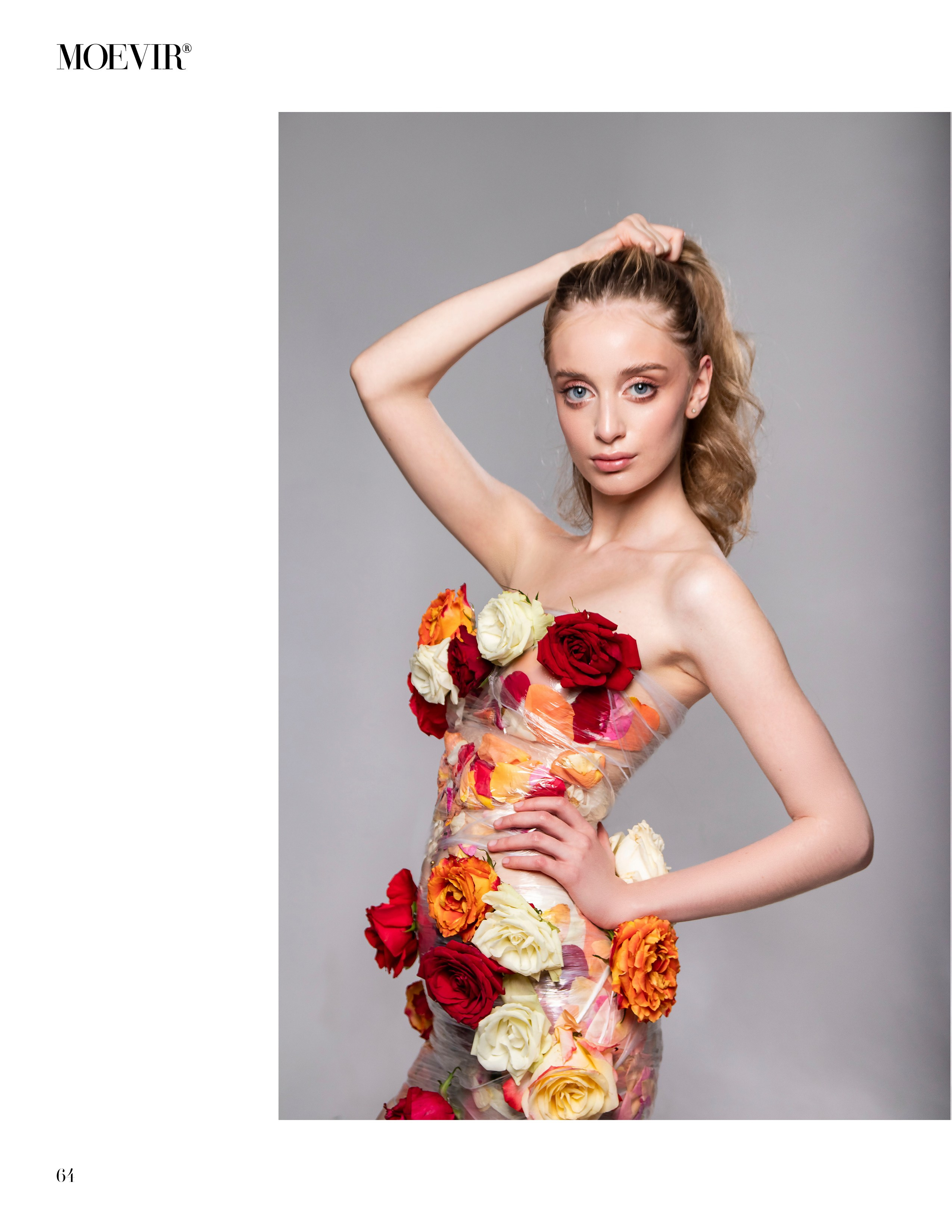 Нежные цветочные феи, публикация в MOEVIR magazine. Портретный фотограф в Санкт-Петербурге Савельева Ольга