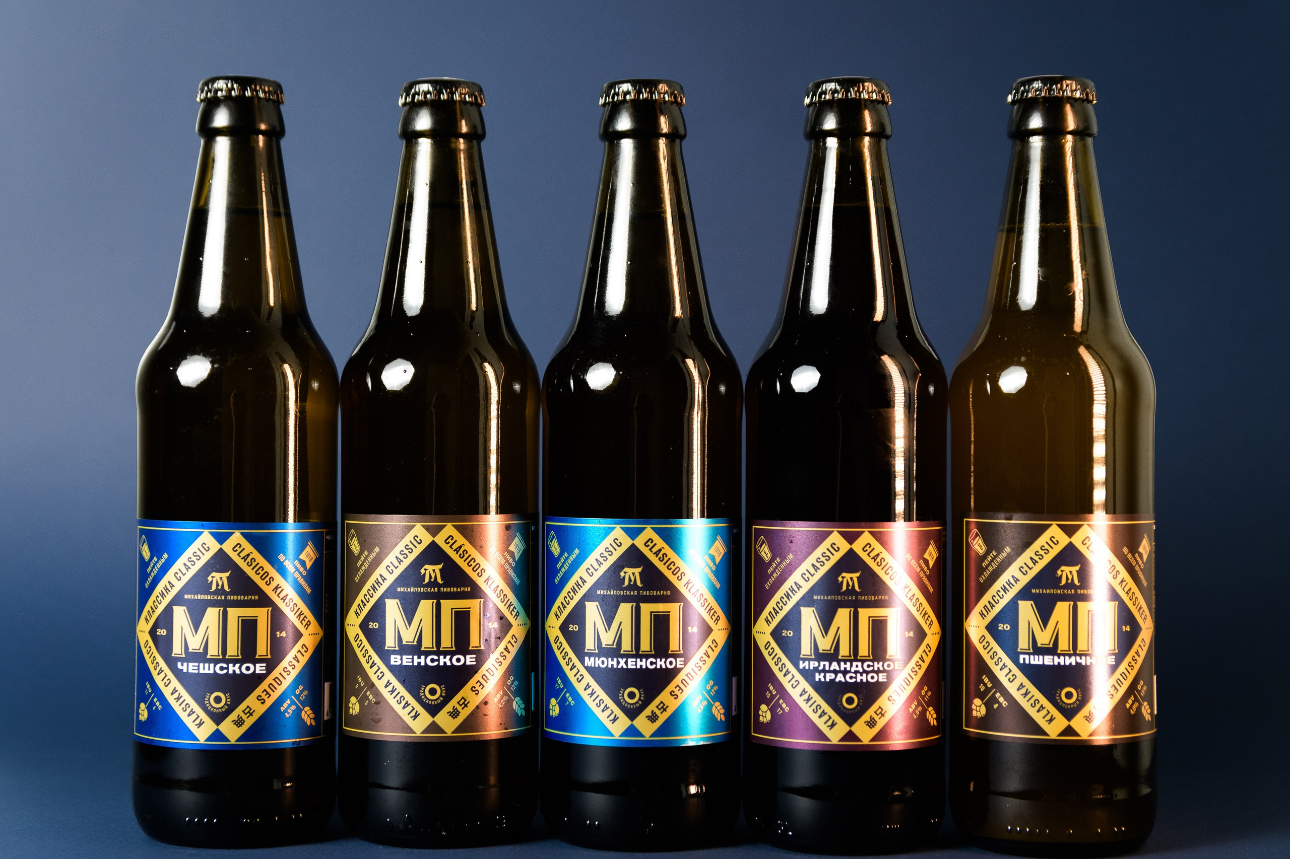 Предметная съемка для «Михайловской Пивоварни»