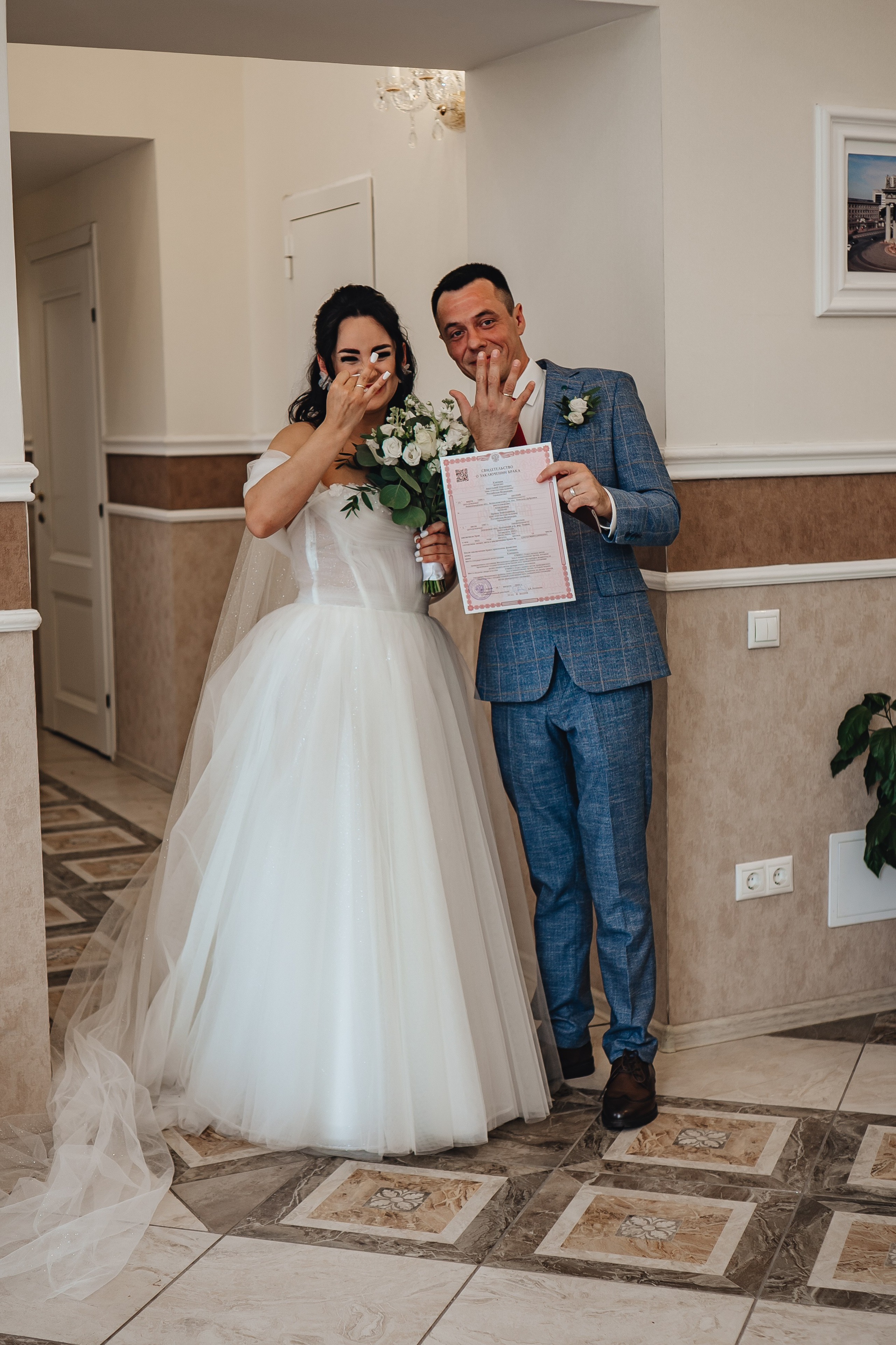 СВАДЕБНАЯ СЬЕМКА В ЗАГСЕ НА МОСКОВСКОМ ПРОСПЕКТЕ. Профессиональный фотограф, Санкт-Петербург — Виктория Богомолова