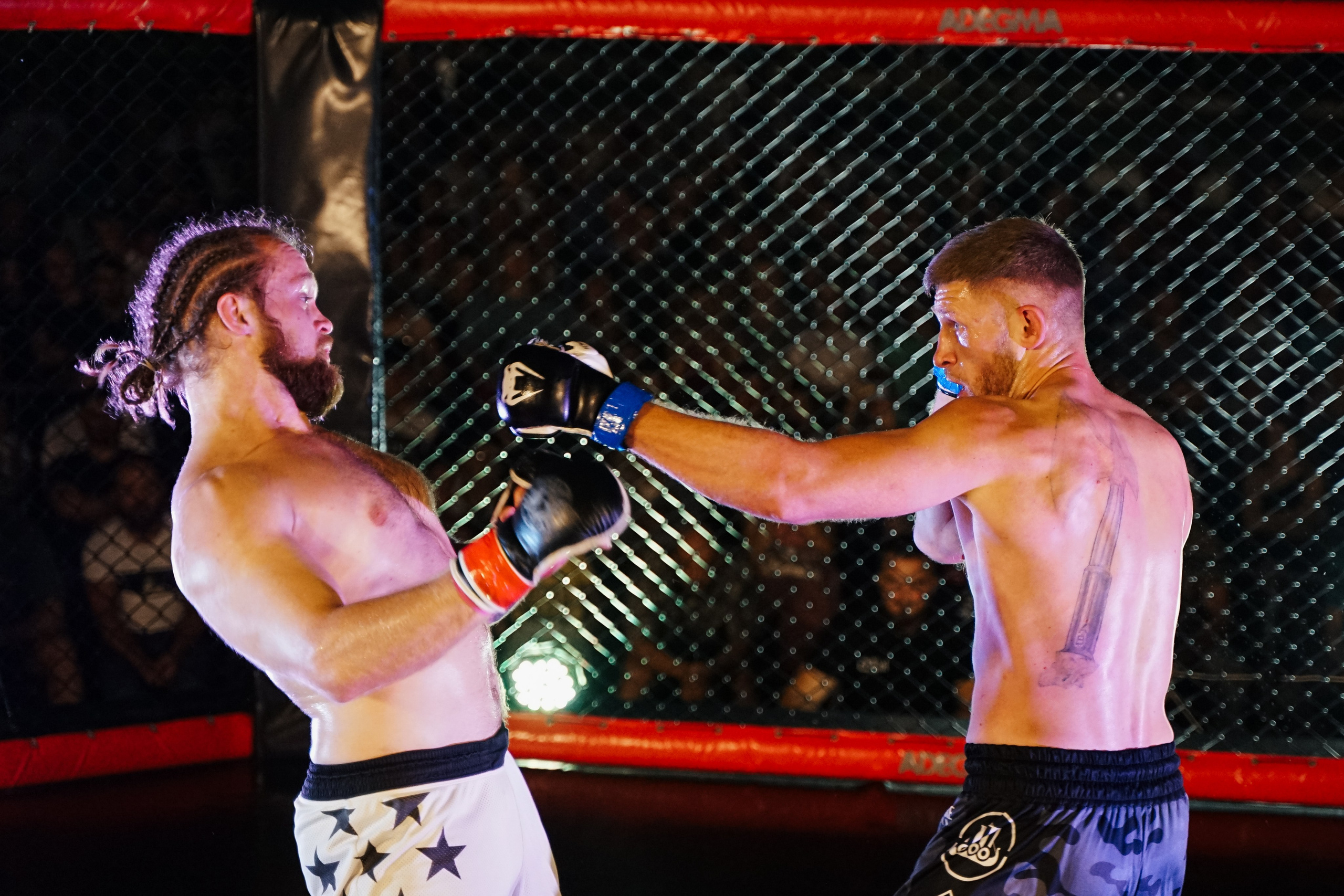 Вечер боев в ЦПКиО. Фотограф Надежда Погребняк | Рязань | Москва