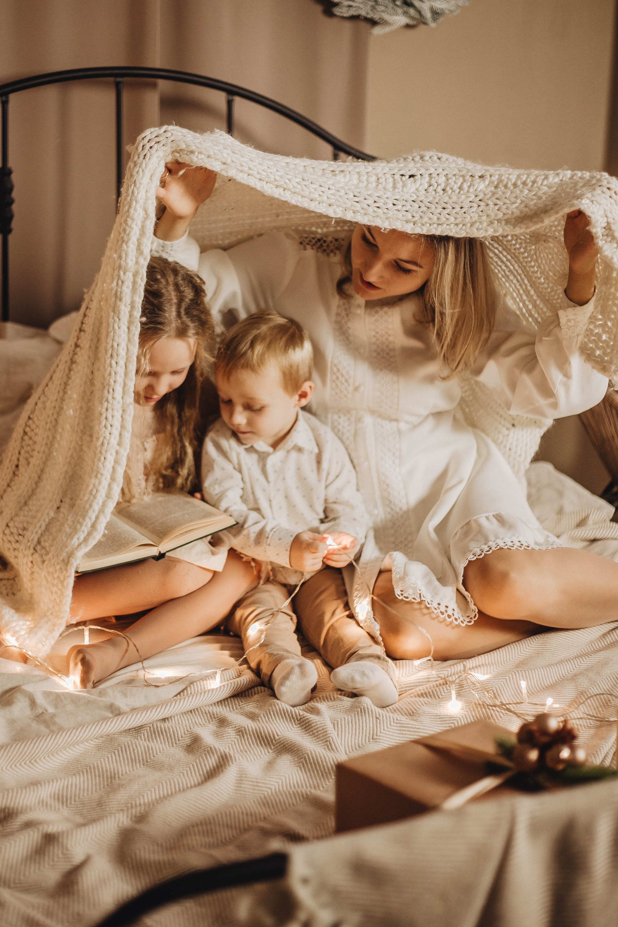Аня с детьми новый год!. Фотограф Светлана Столярова Воскресенск