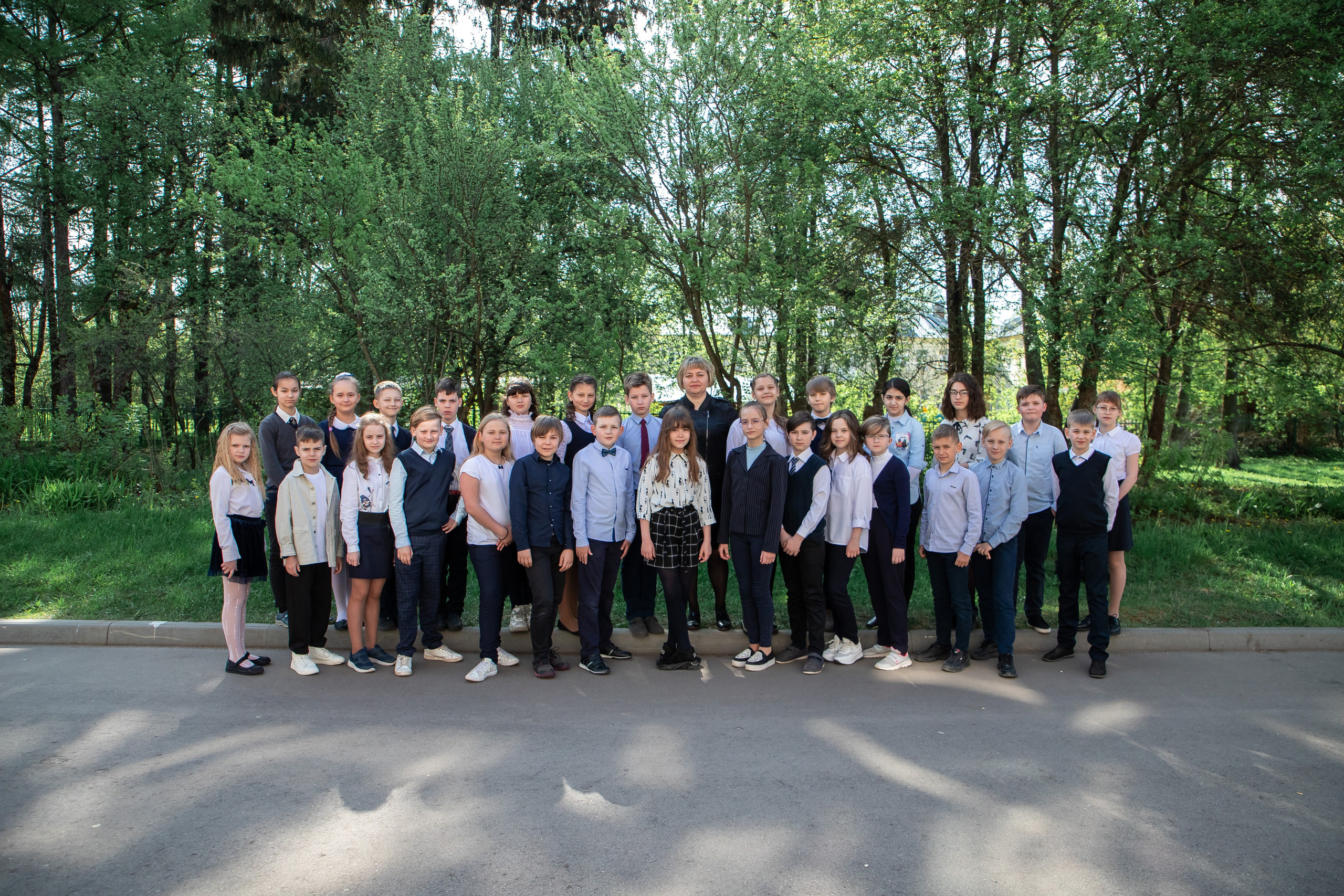 Общее фото (4 класс). Фотограф Ногинск Электросталь Наталья Осетрова