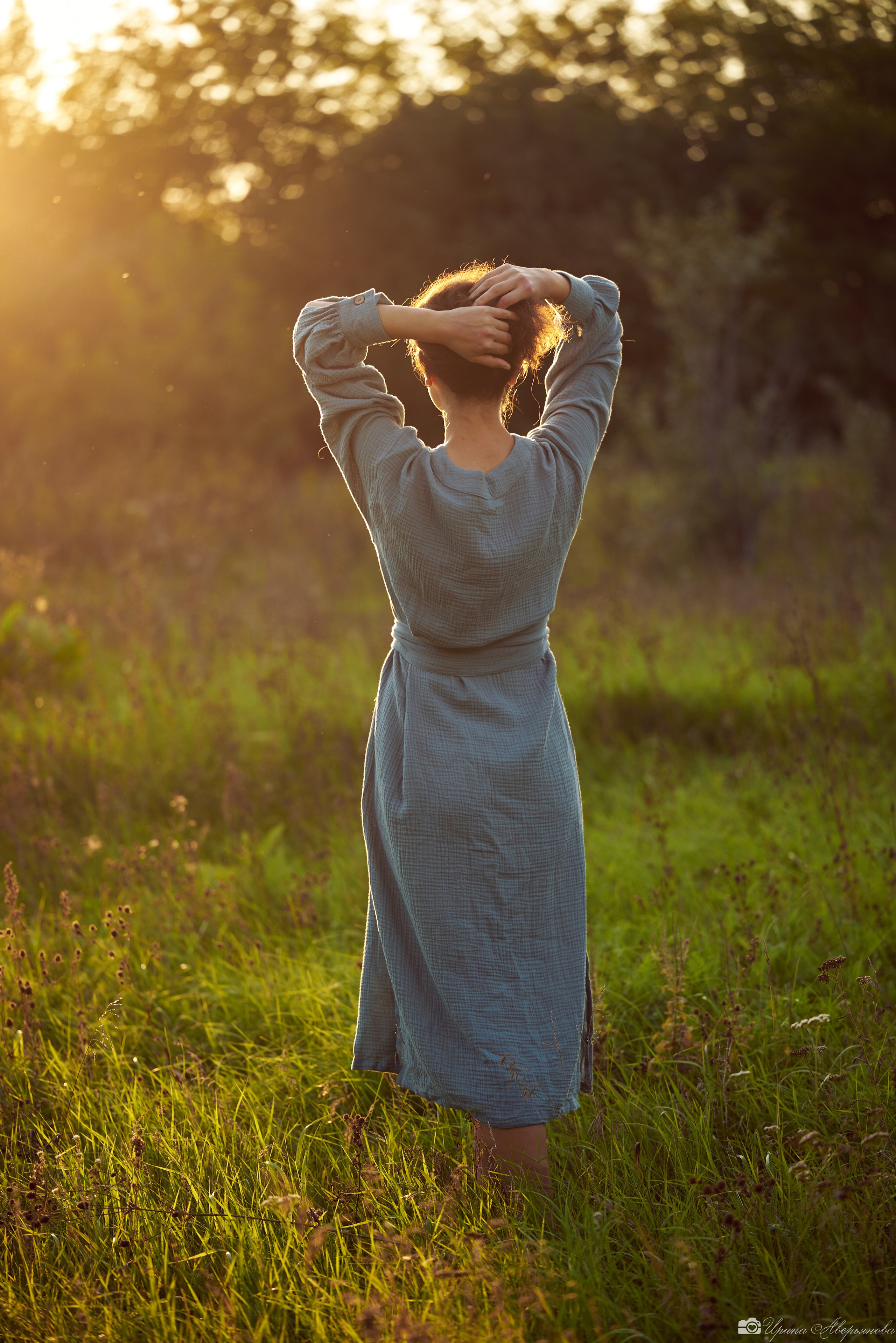 Фотосессия девушки на природе летом. Фотограф в Ульяновске Ирина Аверьянова