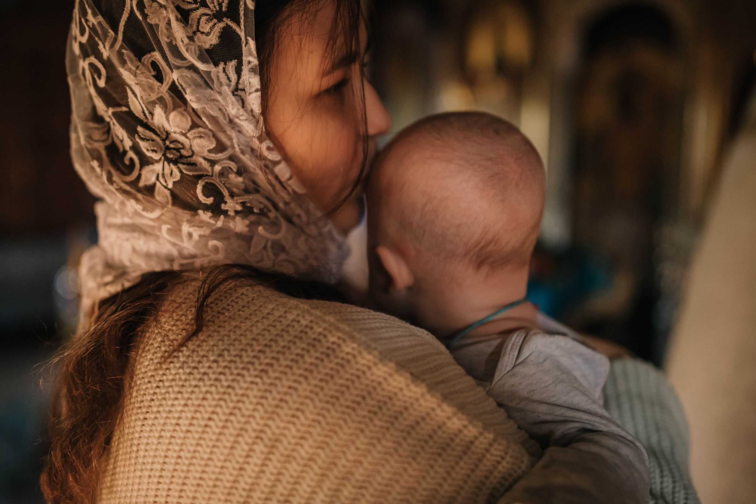 Крещение Дмитрия. Фотограф Дарья Маташкова