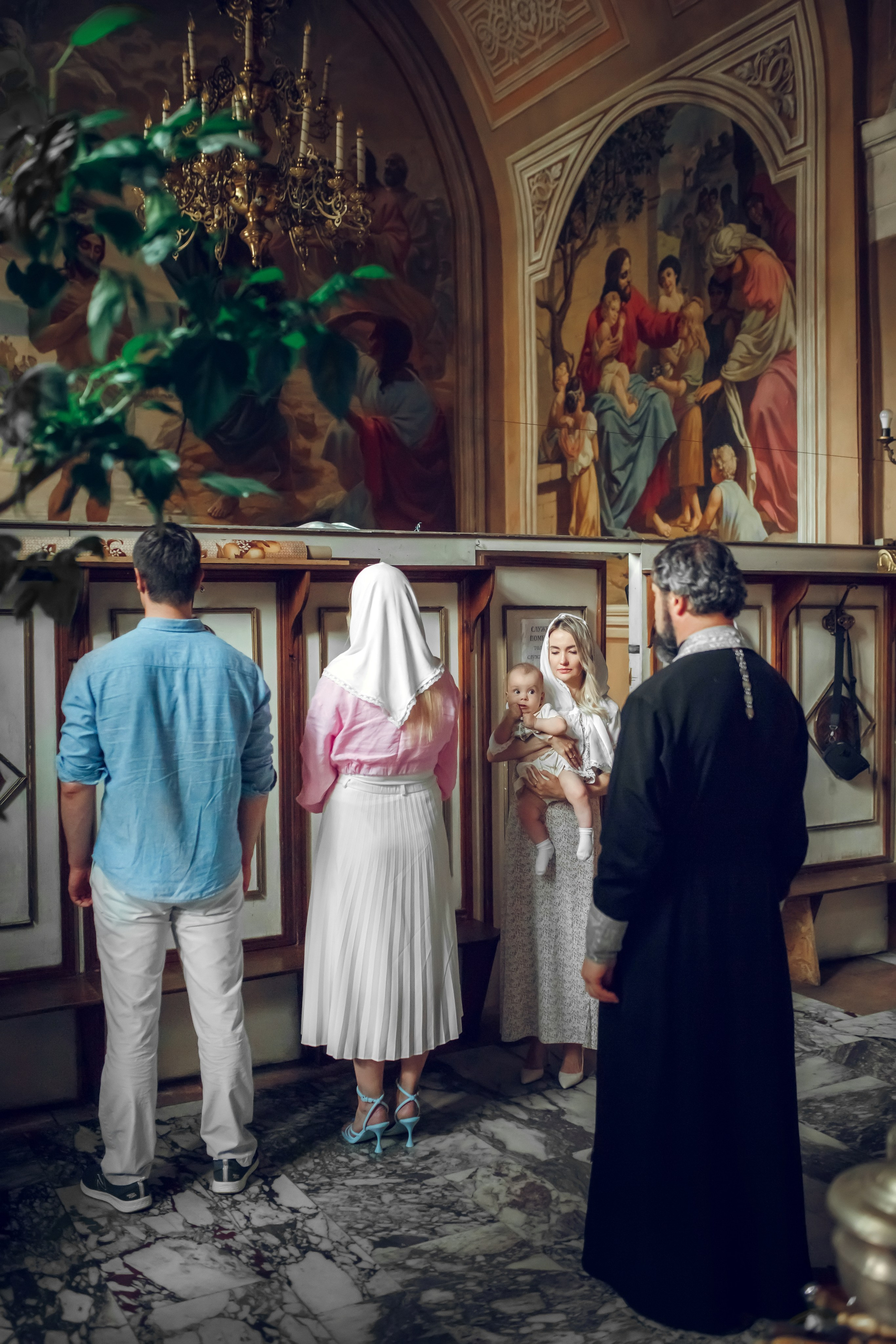 Крещение Бориса. Фотограф на Крещение, семейный фотограф в Москве