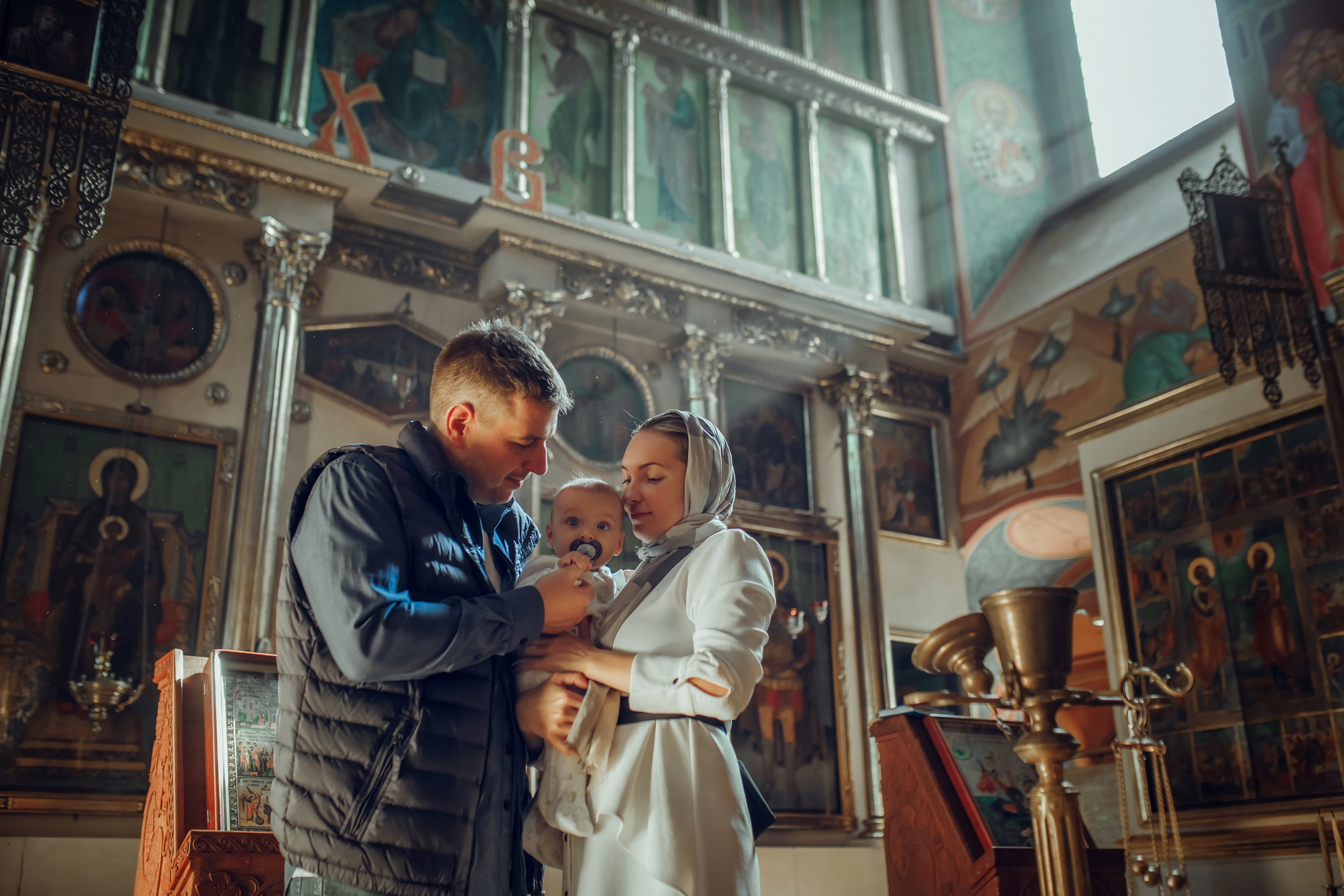 Крещение Эрика. Фотограф на Крещение, семейный фотограф в Москве