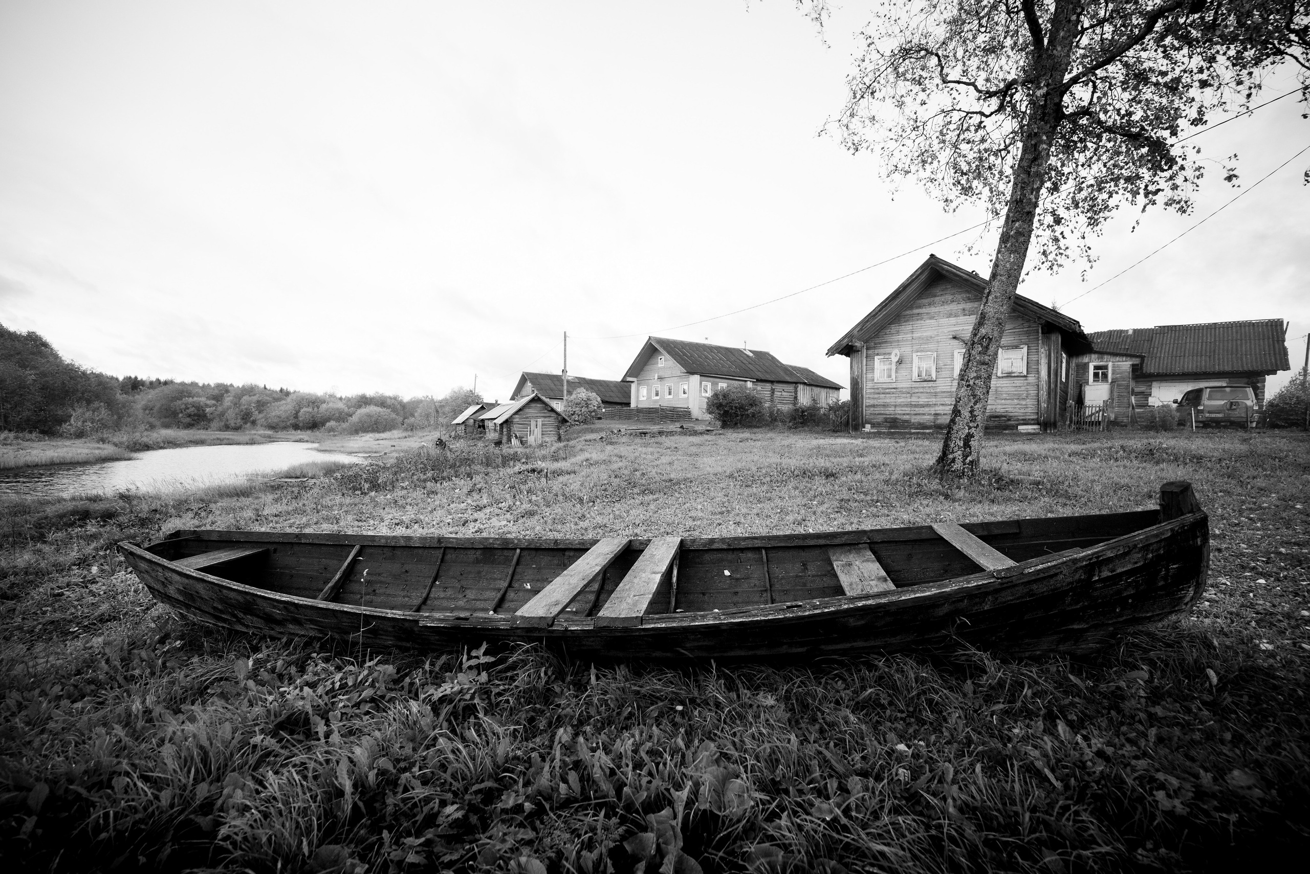 Деревня / Север I. Фотограф Антон Денисенко: Портрет, Документалистика, Пейзаж. Москва
