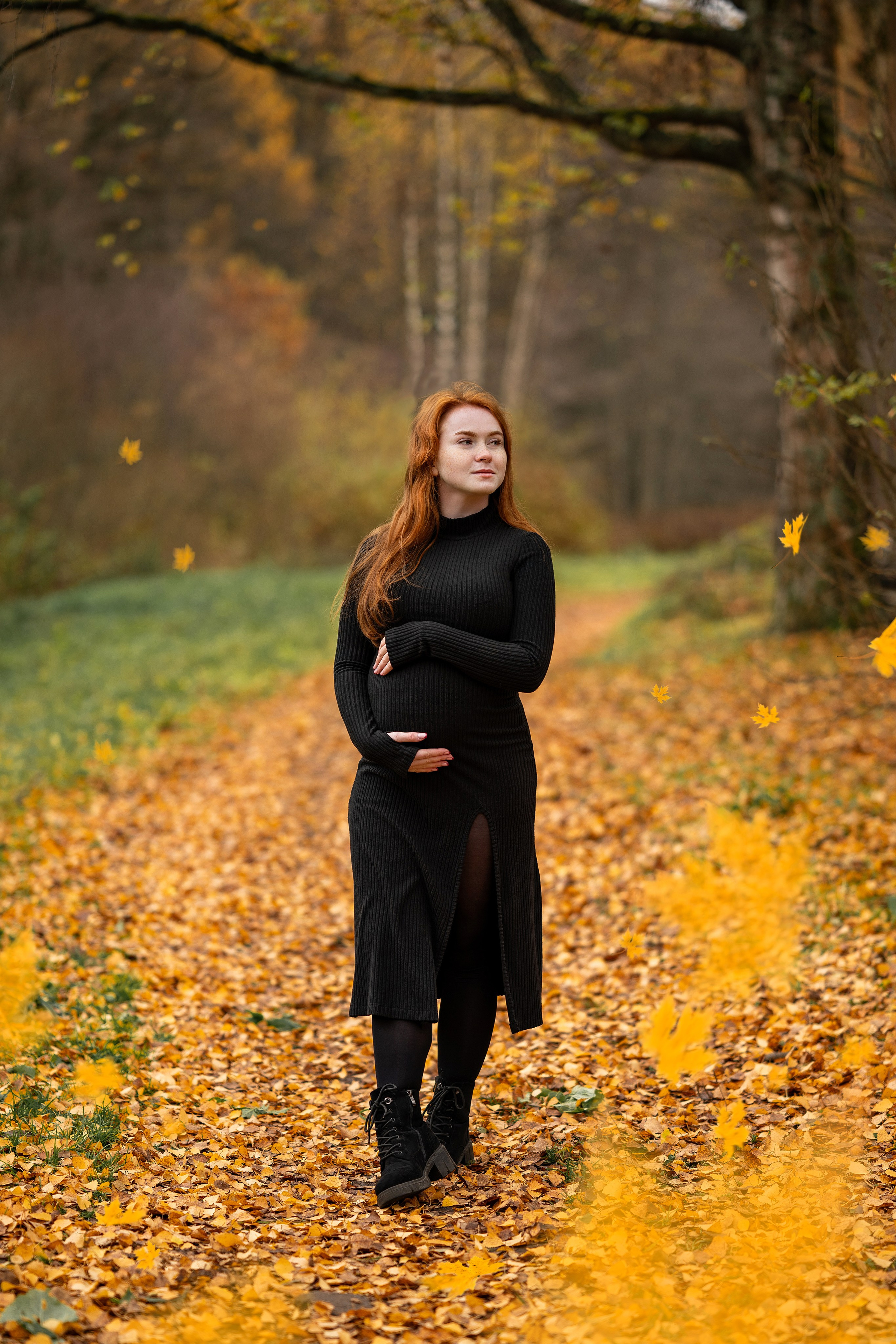 Мото-семья в ожидании. Творческий фотограф Вологда