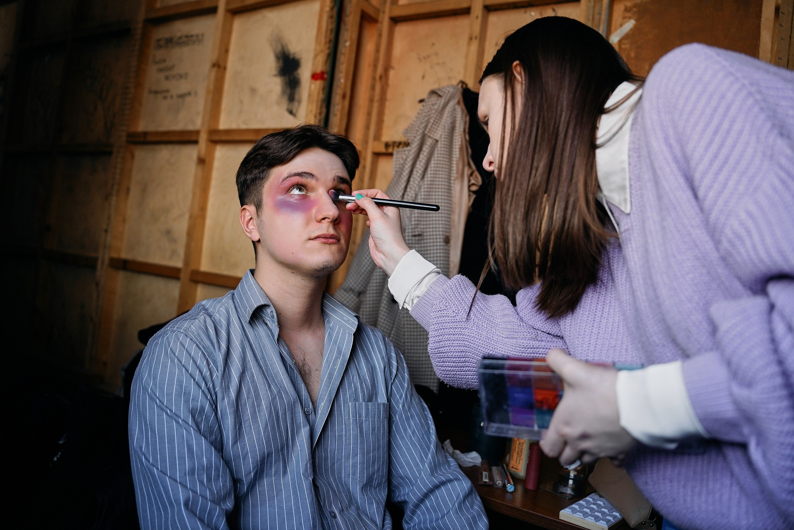 БЭКИ со съемок. Фотограф