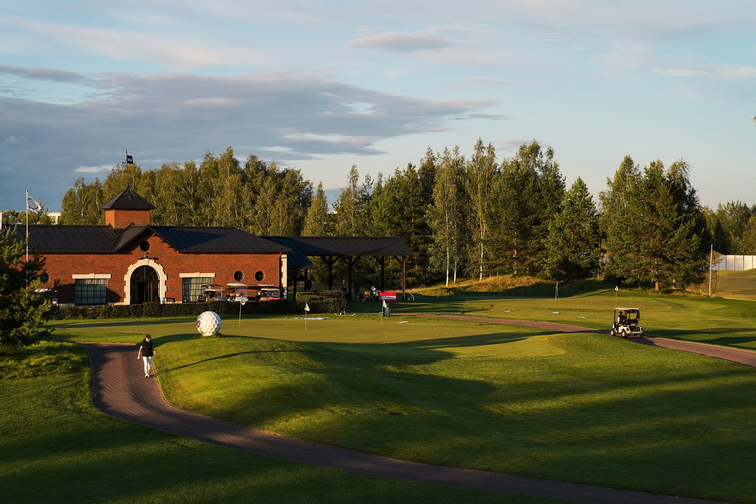 Гольф Пестово X OLIMBET. Фотограф