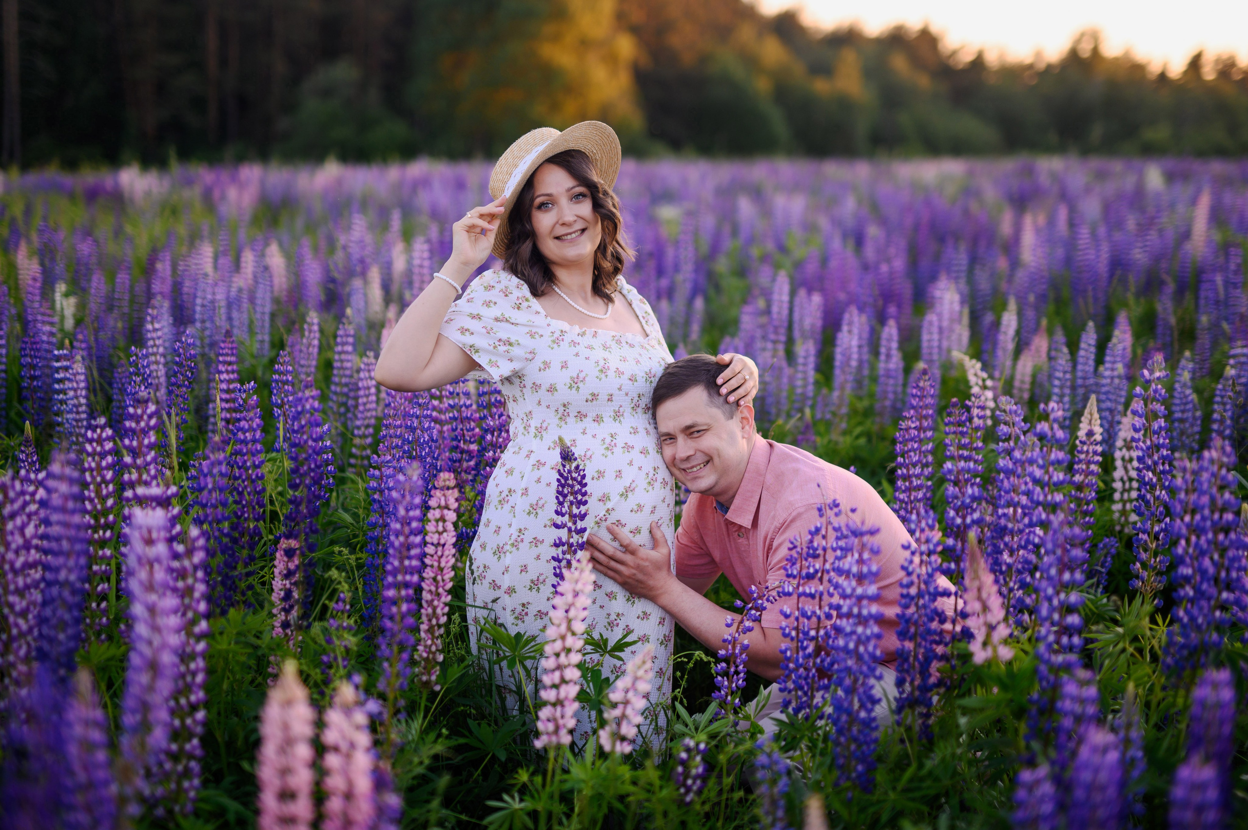 Люпиновое счастье. Портретный, семейный и свадебный фотограф в Санкт-Петербурге и в Пушкине Ширяев Денис