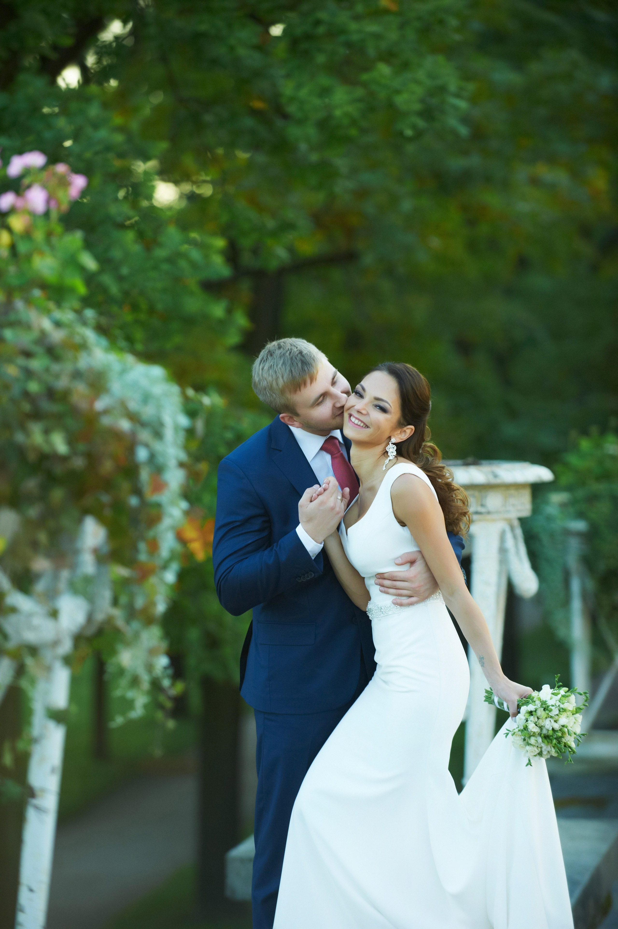 Максим и Наталья (свадебная фотосессия в Пушкине в Екатерининском парке). Портретный, семейный и свадебный фотограф в Санкт-Петербурге и в Пушкине Ширяев Денис