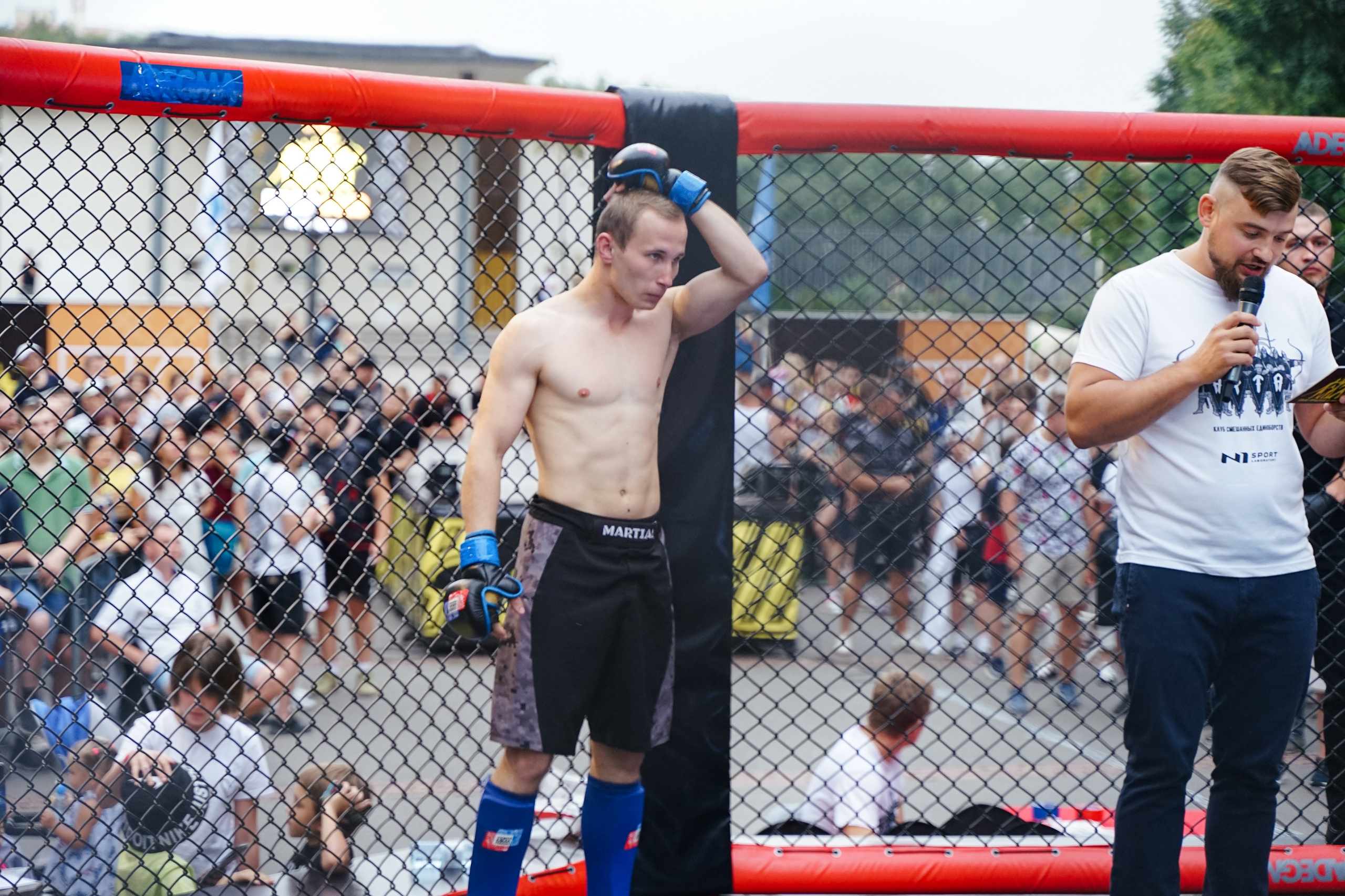 Вечер боев в ЦПКиО. Фотограф Надежда Погребняк | Рязань | Москва