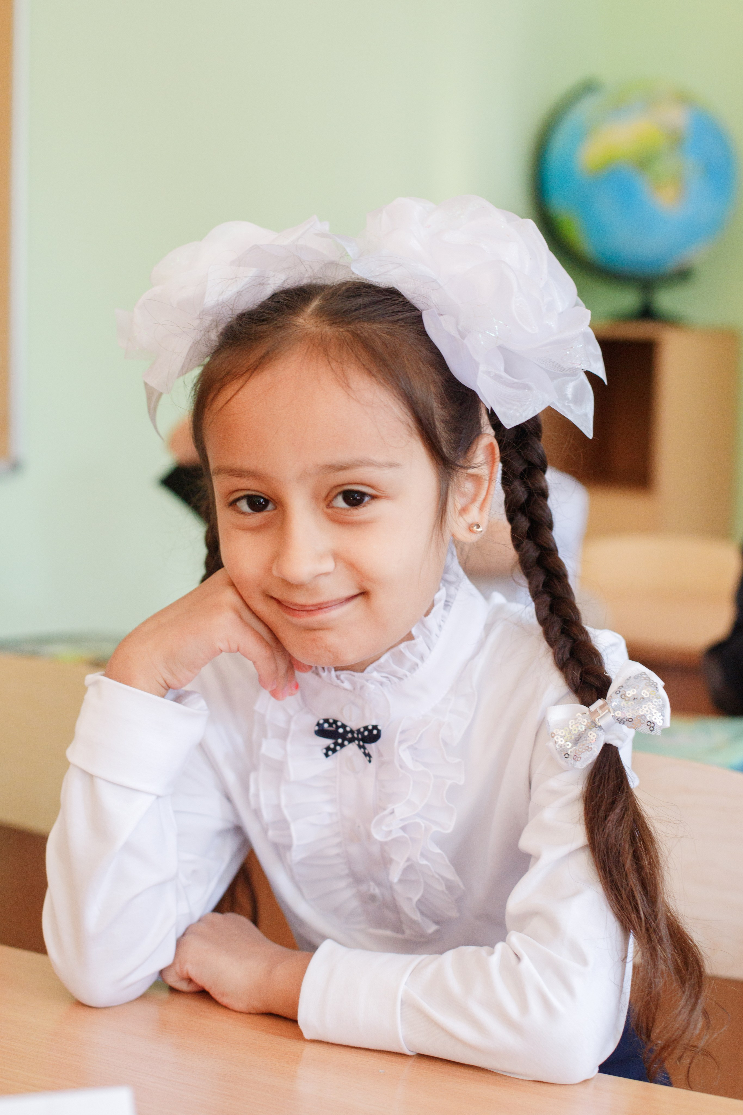 Репортажная съемка первого сентября для первоклассников. Семейный и школьный фотограф в Москве Анна Ткач