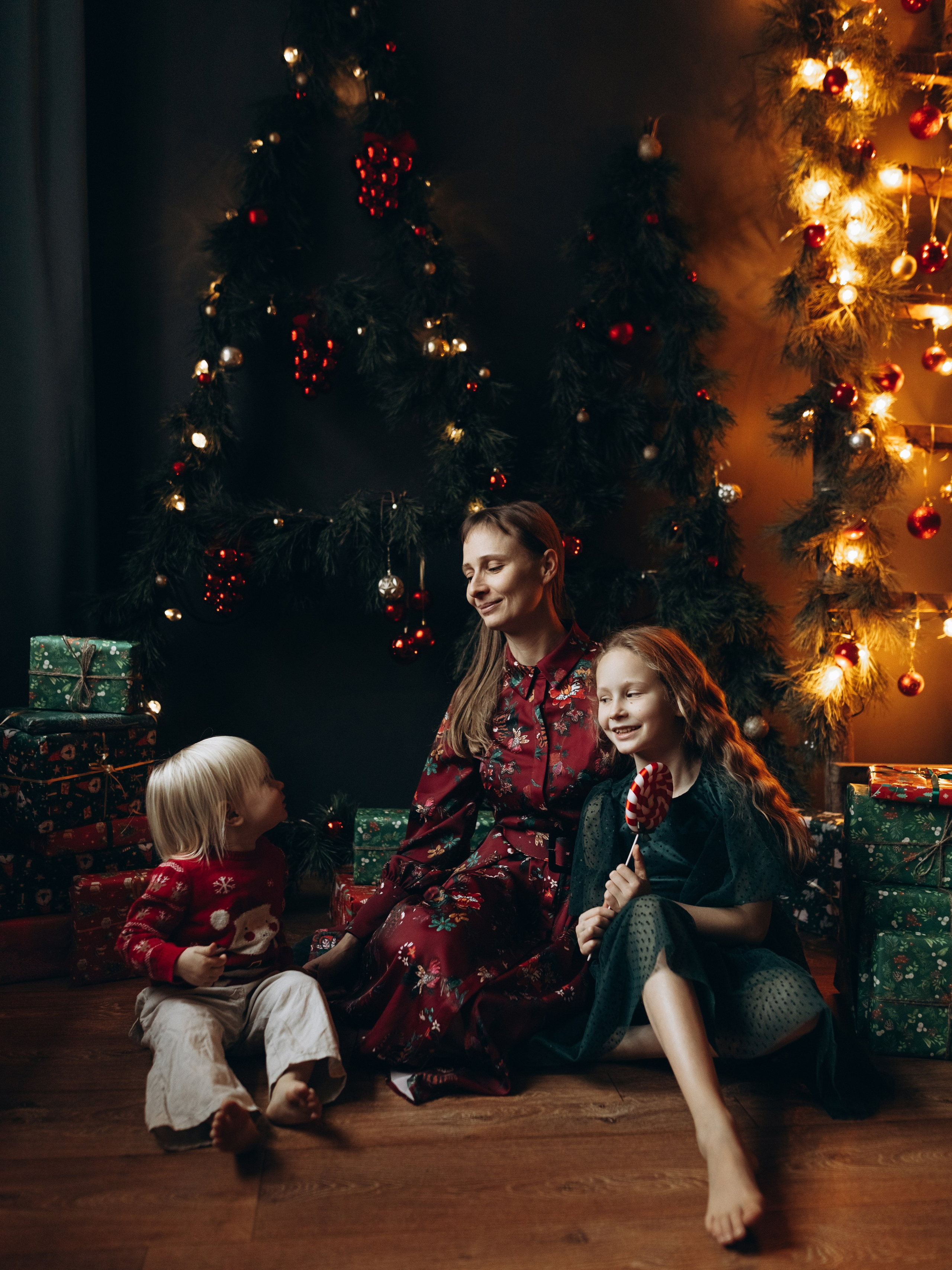 Новогодний проект в Рублёво. Фотограф Людмила Оюн