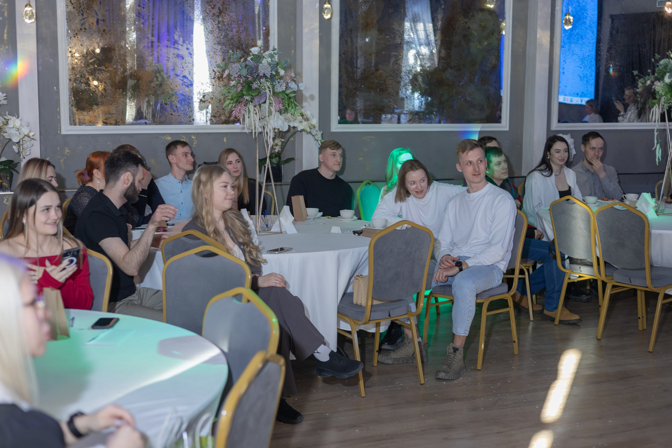 Свадебное чаепитие для молодоженов