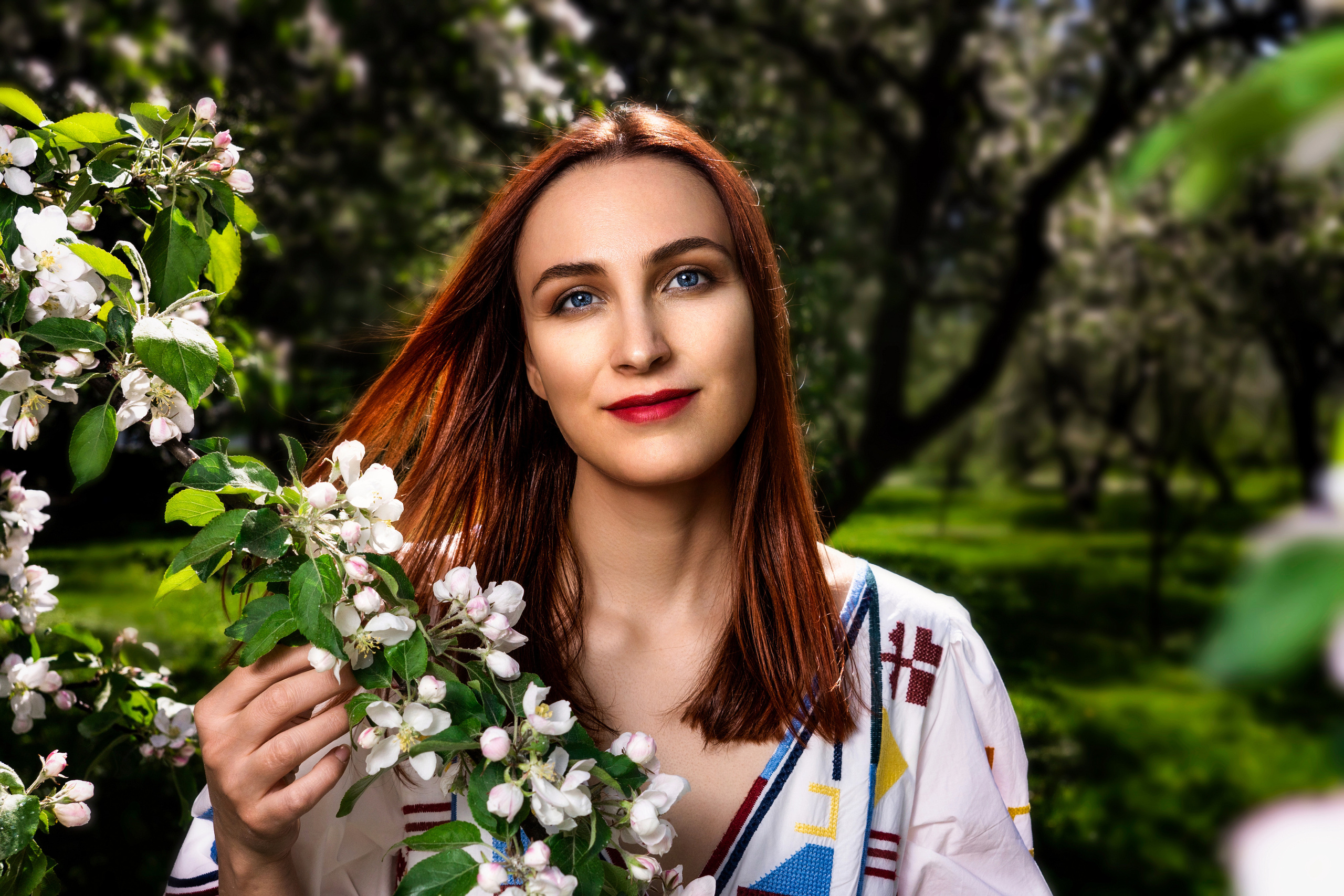 Яблочный сад. Фотограф. Москва. Алексей Светомиров. Love Story, портретная съемка