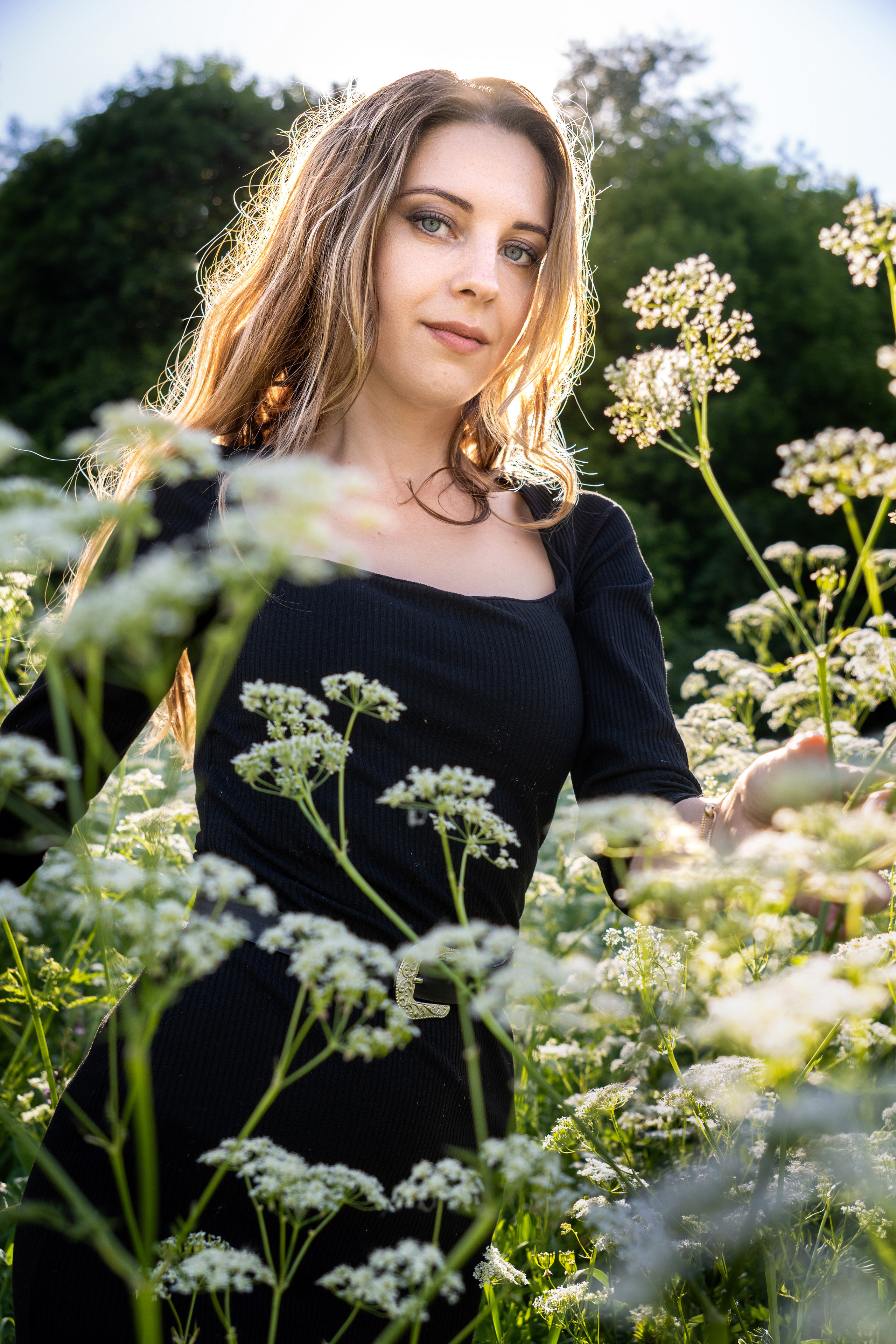 Фея цветов. Фотограф. Москва. Алексей Светомиров. Love Story, портретная съемка