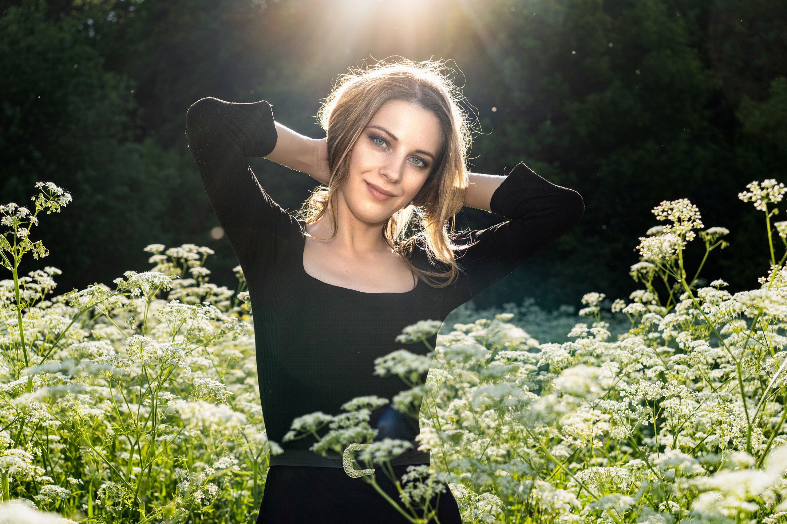 Фея цветов. Фотограф. Москва. Алексей Светомиров. Love Story, портретная съемка