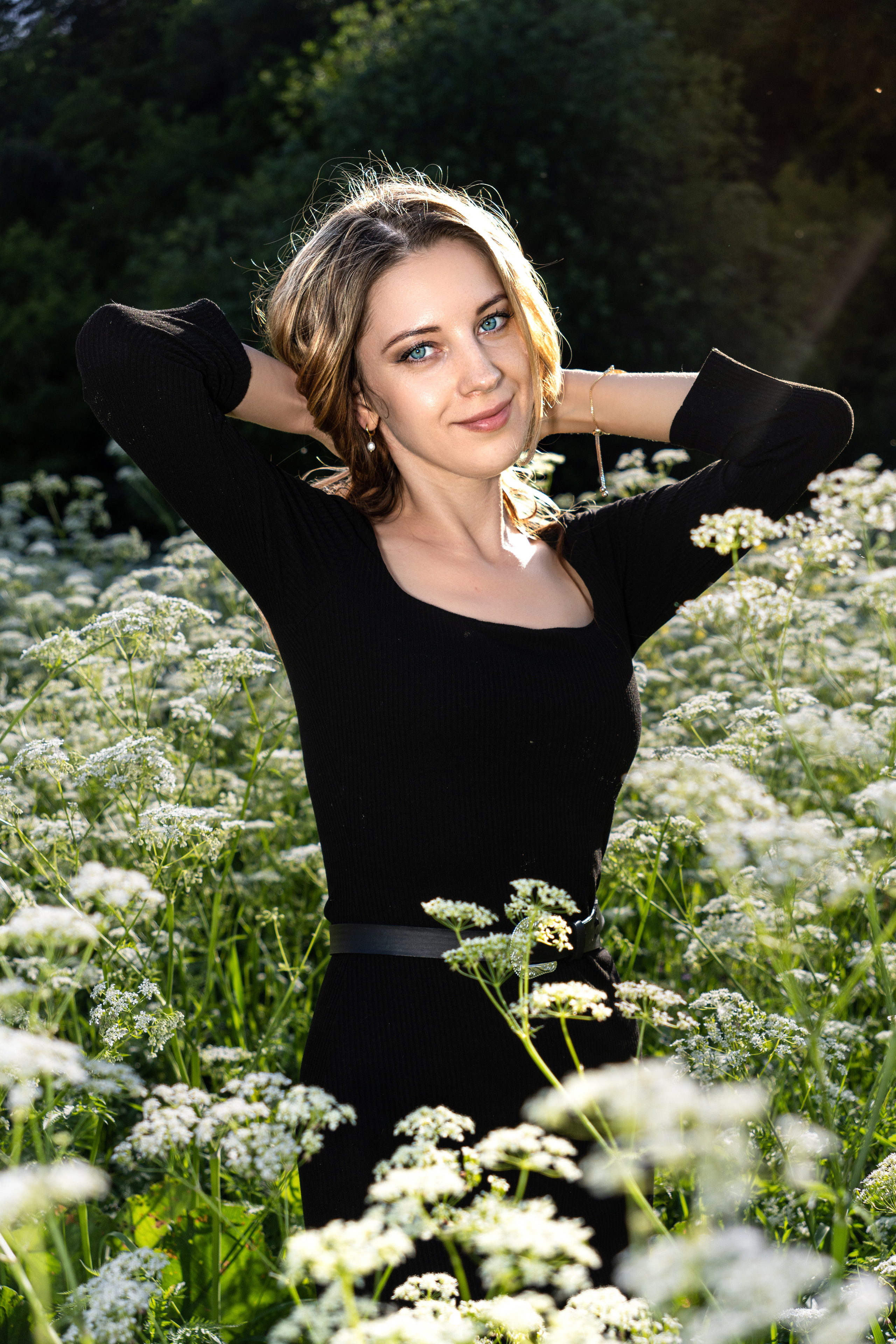 Фея цветов. Фотограф. Москва. Алексей Светомиров. Love Story, портретная съемка