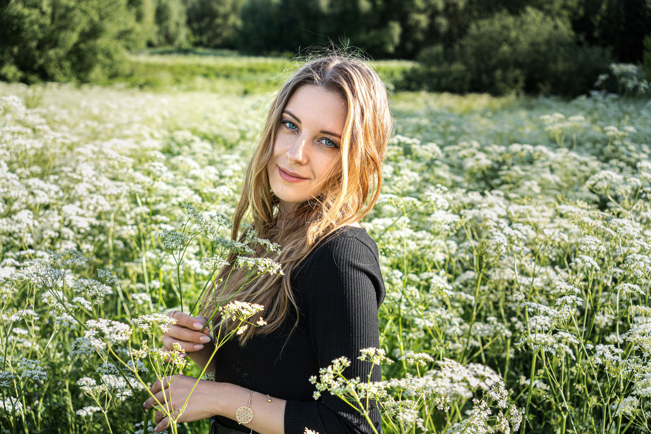 Фея цветов. Фотограф. Москва. Алексей Светомиров. Love Story, портретная съемка