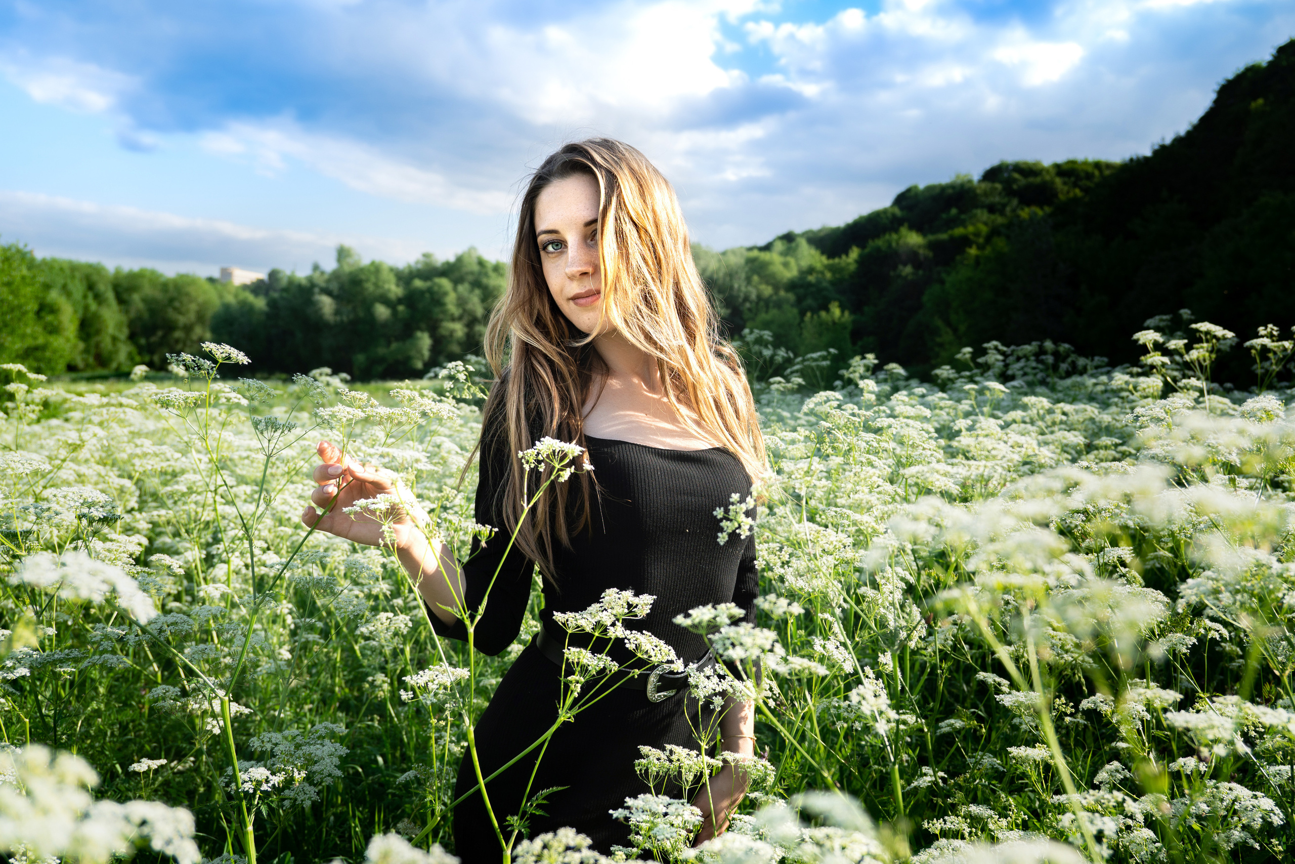 Фея цветов. Фотограф. Москва. Алексей Светомиров. Love Story, портретная съемка