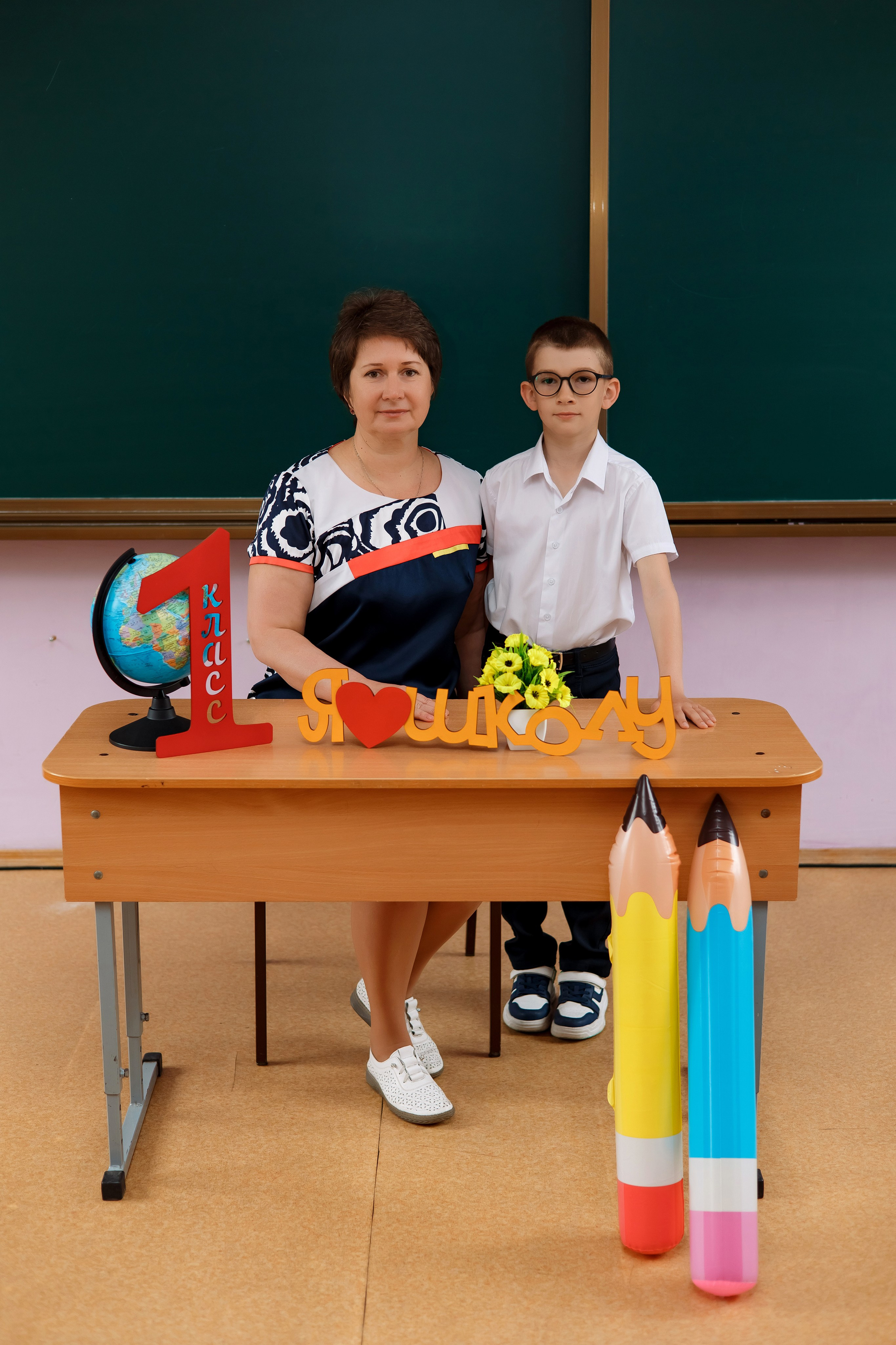 1 класс 1 школа. Фотограф Любовь Корниенко, Примоский край