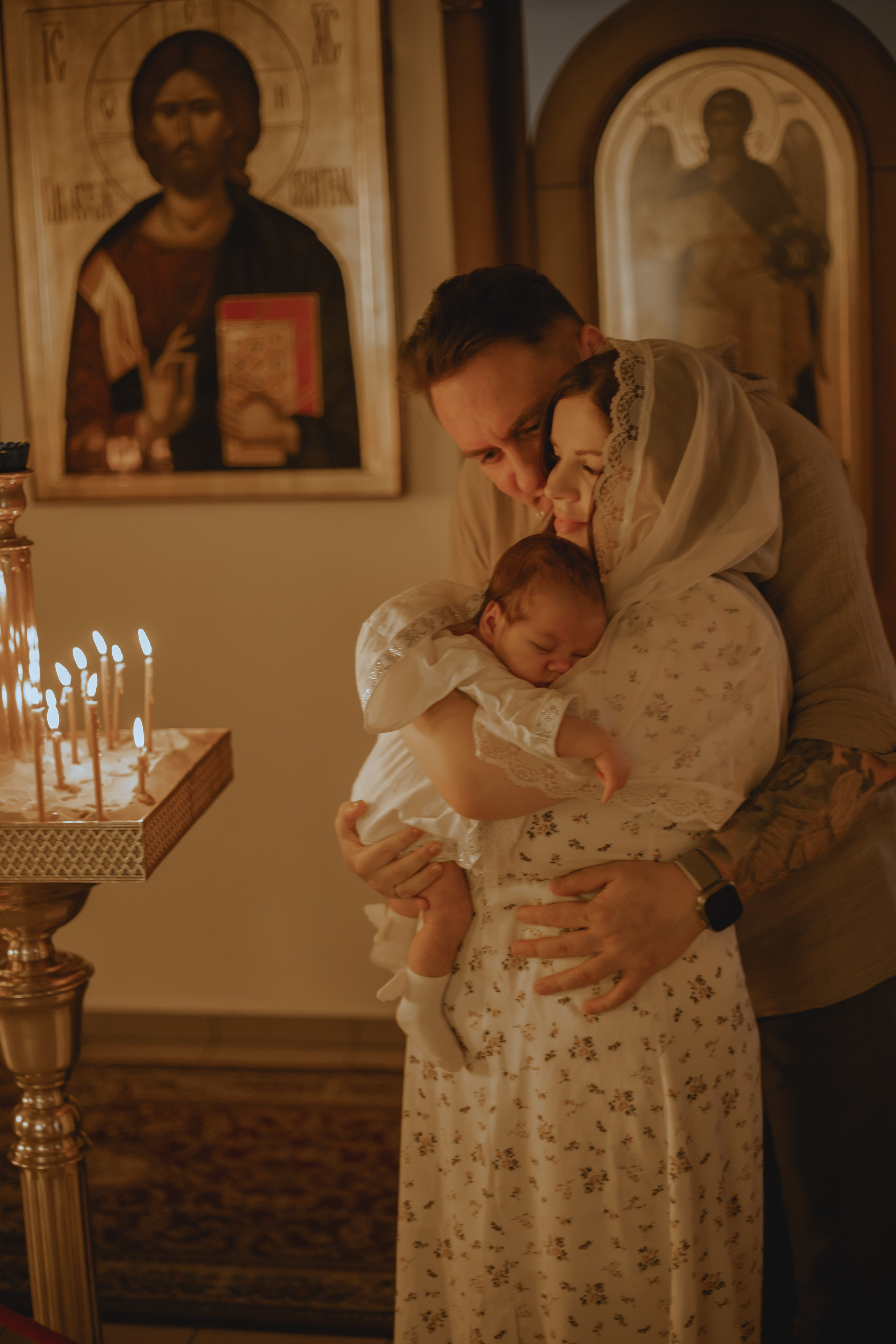 Таинство Крещения. Семейный и Детский фотограф в Краснодаре Дарья Насаченко