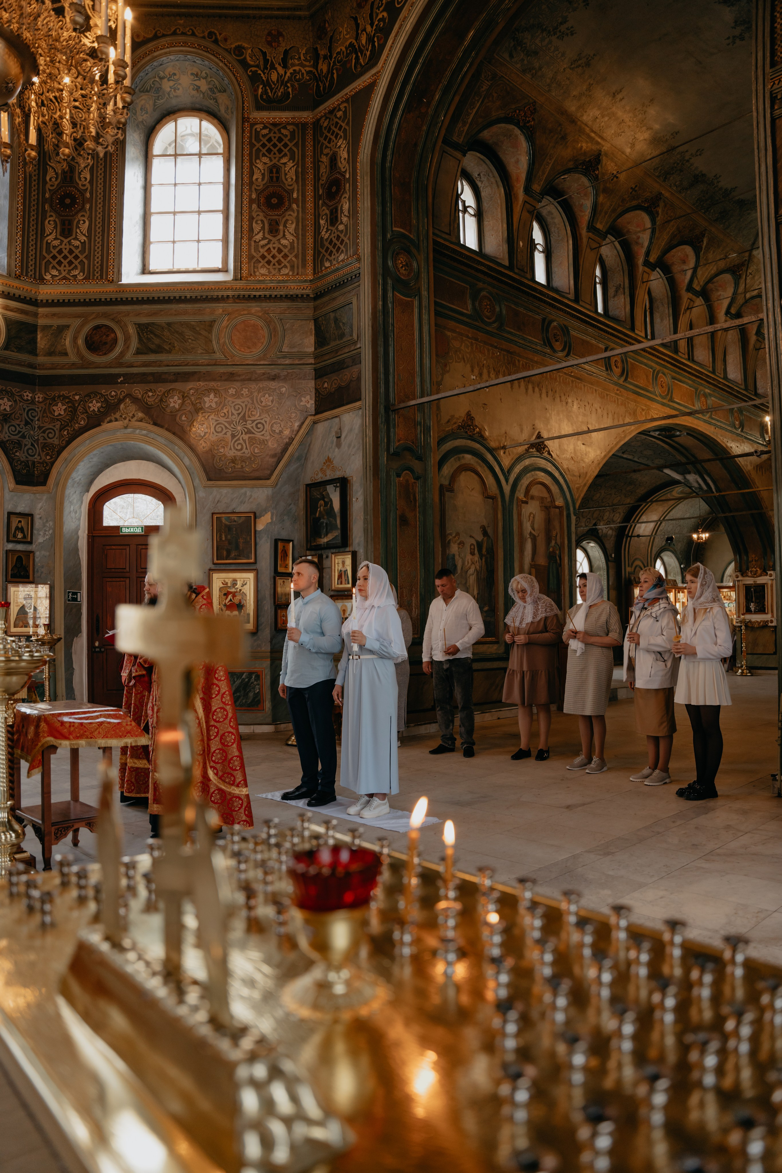 Таинство церемонии венчания. Храм Иоанна Предтечи