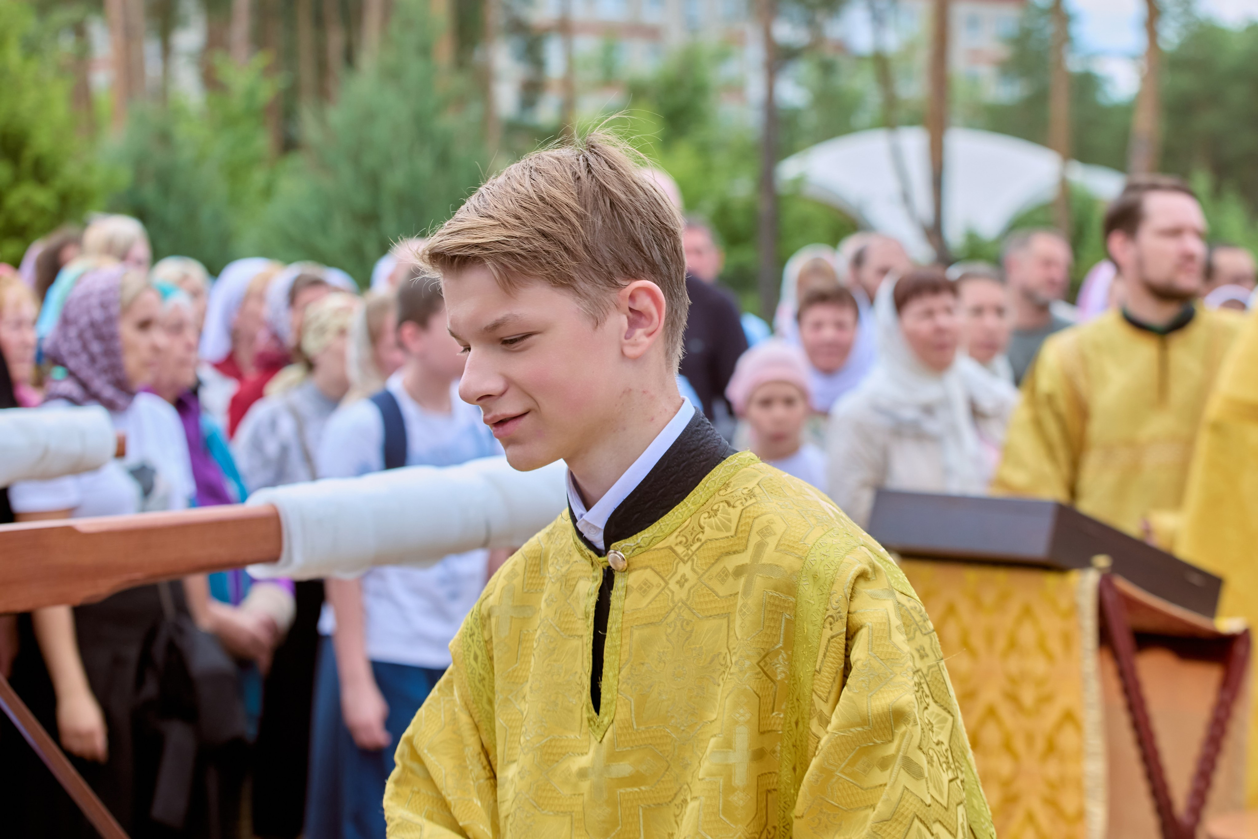 Фотографии портретов Крестного хода в Дзержинске