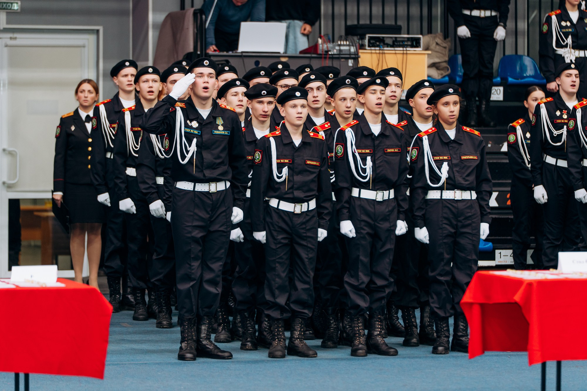 Принятие присяги кадетами. Свадебный и репортажный фотограф в Ярославле Евгений Сальников