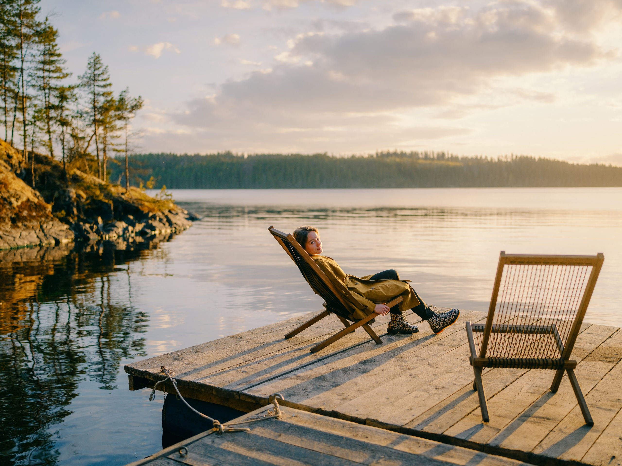 Глэмпинг в Карелии Villy Uley. Асхат Бардынов
