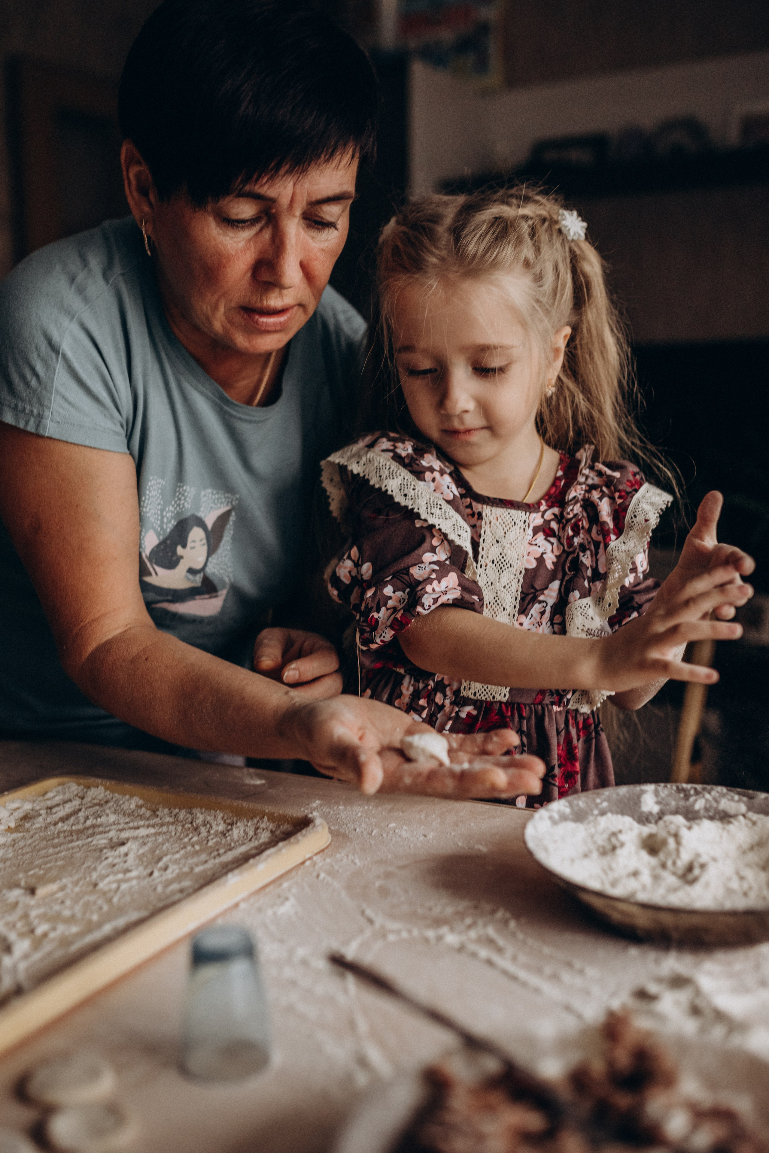 Бабушка с внуками. Семейный фотограф lifestyle в Новосибирске Елена Шпилевая