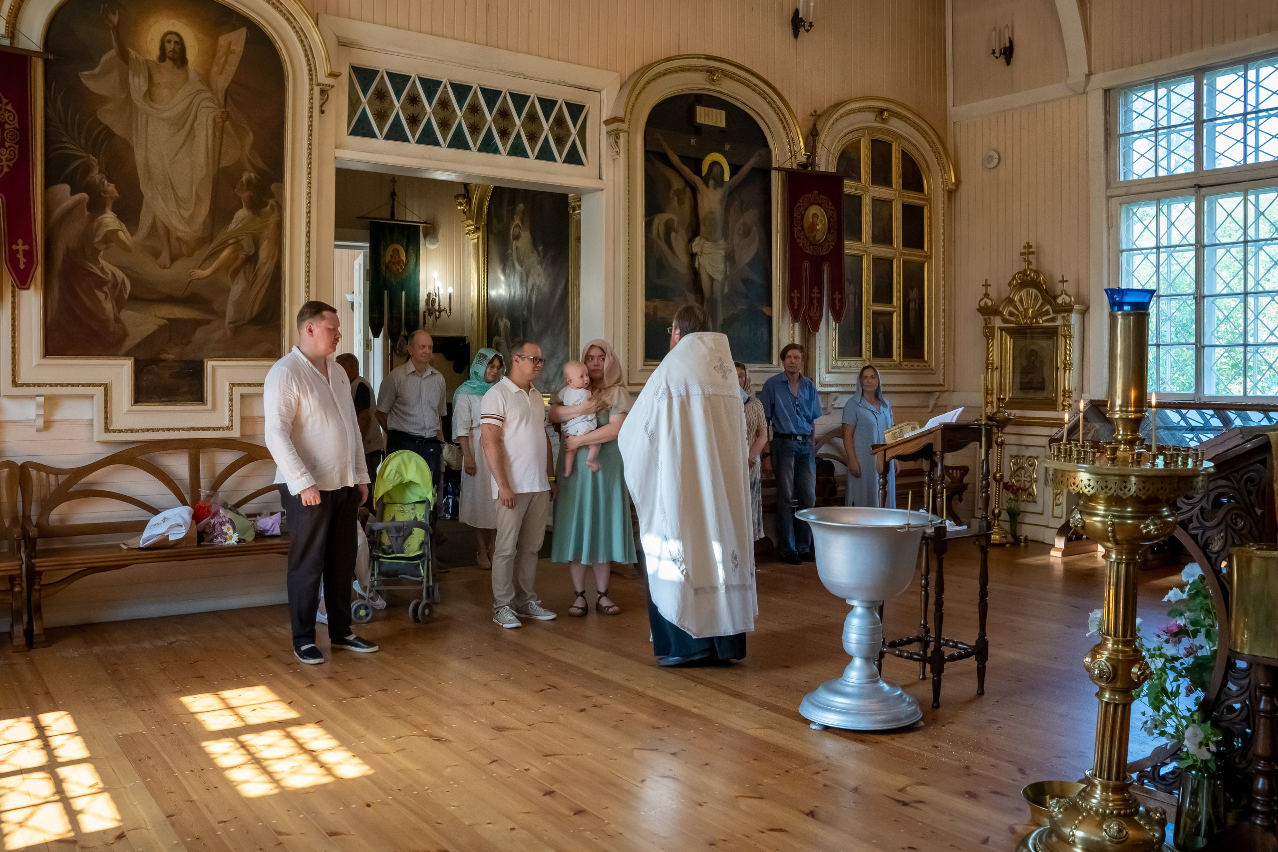 Крещение Ивана. Студийный и портретный фотограф в САНКТ-ПЕТЕРБУРГЕИрина Махаон