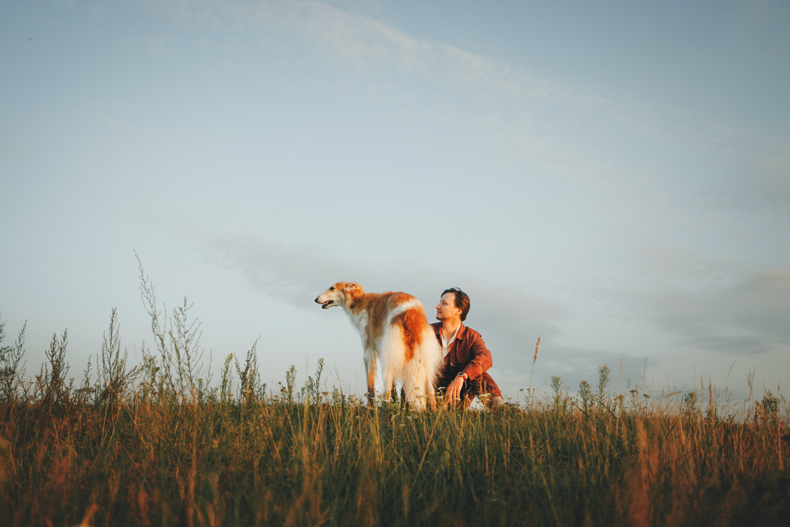 Сергей, Оксана и Жара. Фотограф анималист Осипчикова Мария