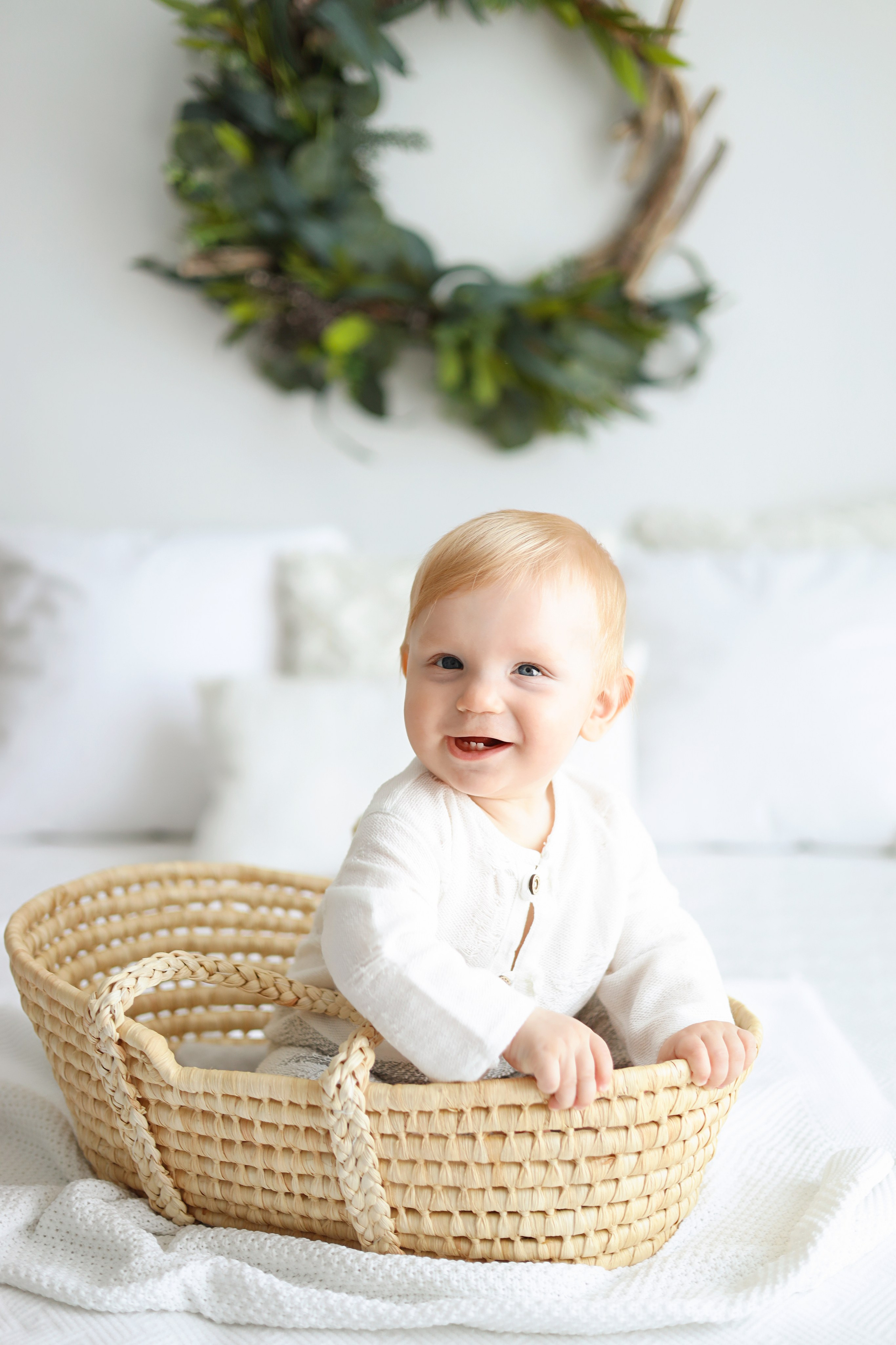 Владу 9 месяцев. Фотограф новорожденных Москва. Ньюборн фотограф Москва