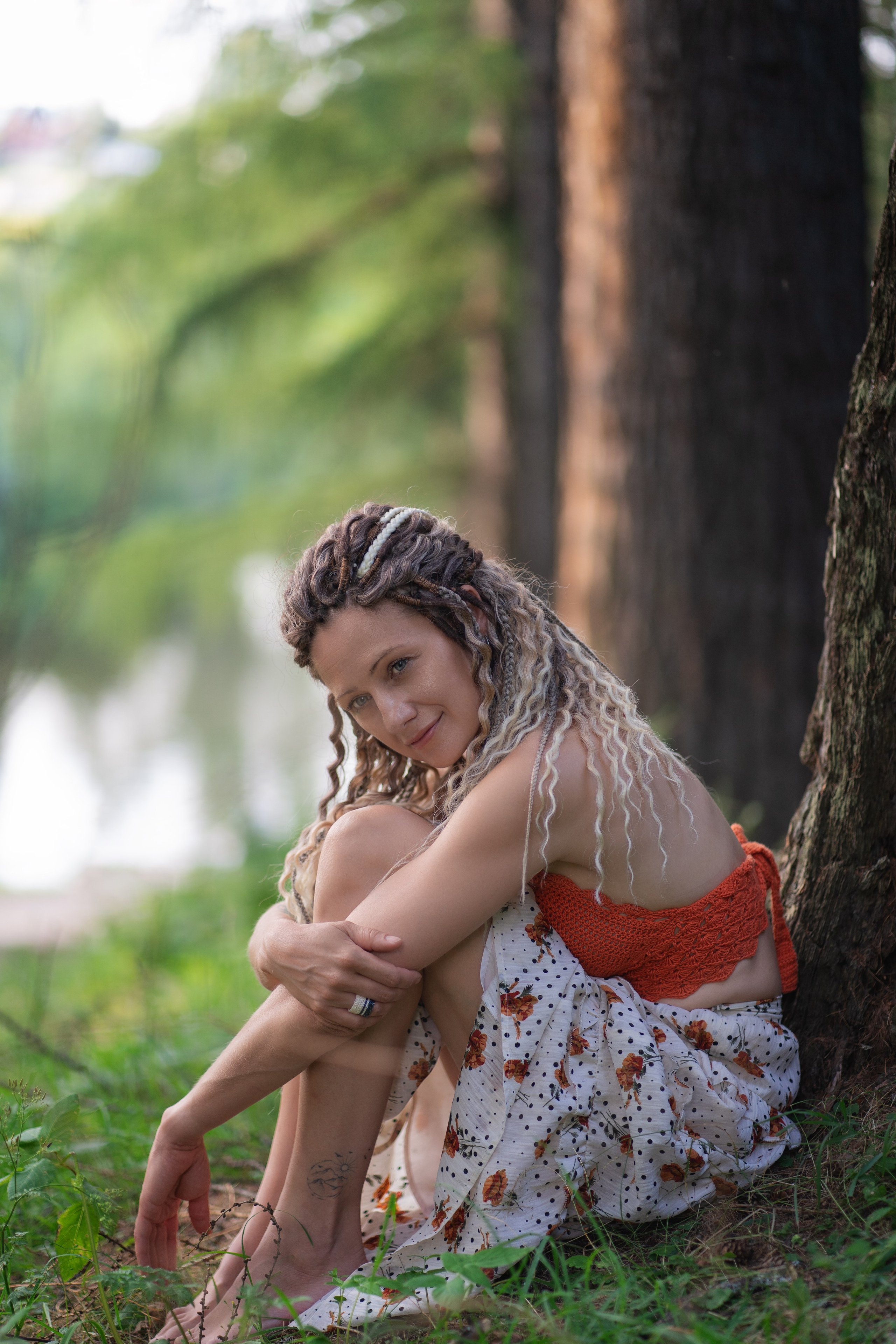 Анна —лесная нимфа. Фотограф Светлана Белоусова