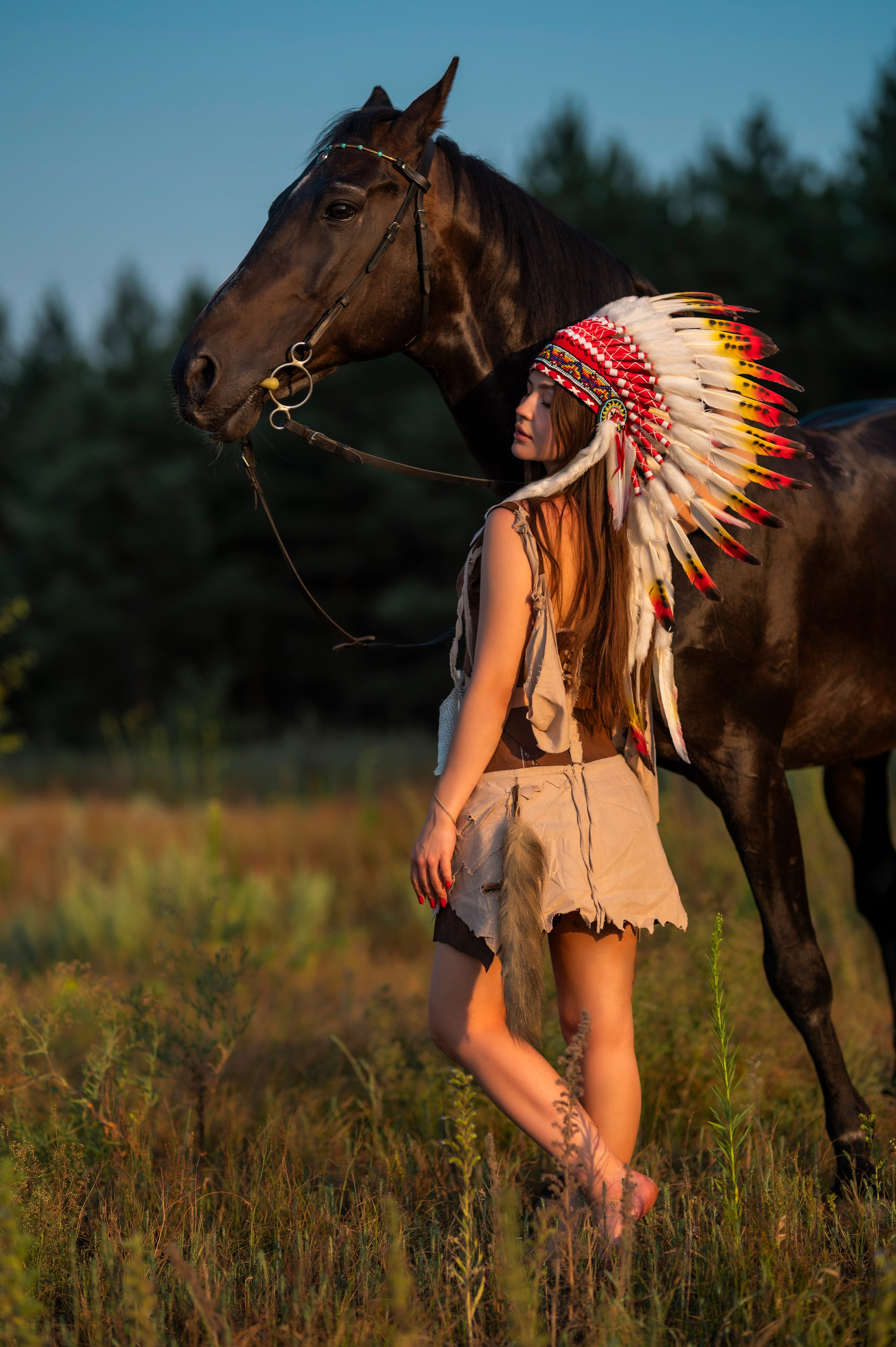 Пакахонтас. Bazarkom-photo.ru Фотограф Виктор Оськин в Старом Осколе