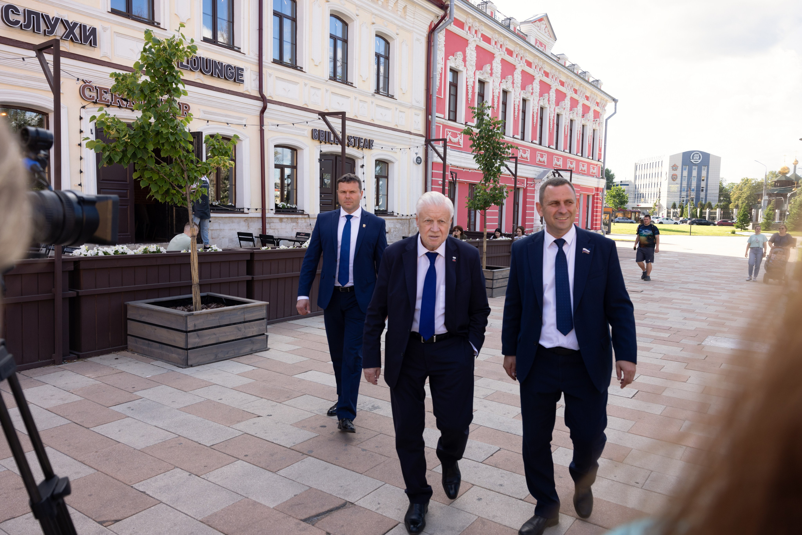 Визит лидера партии Справедливая Россия Миронова С. М. в г. Тулу. Фотограф в Туле — Борисов Николай