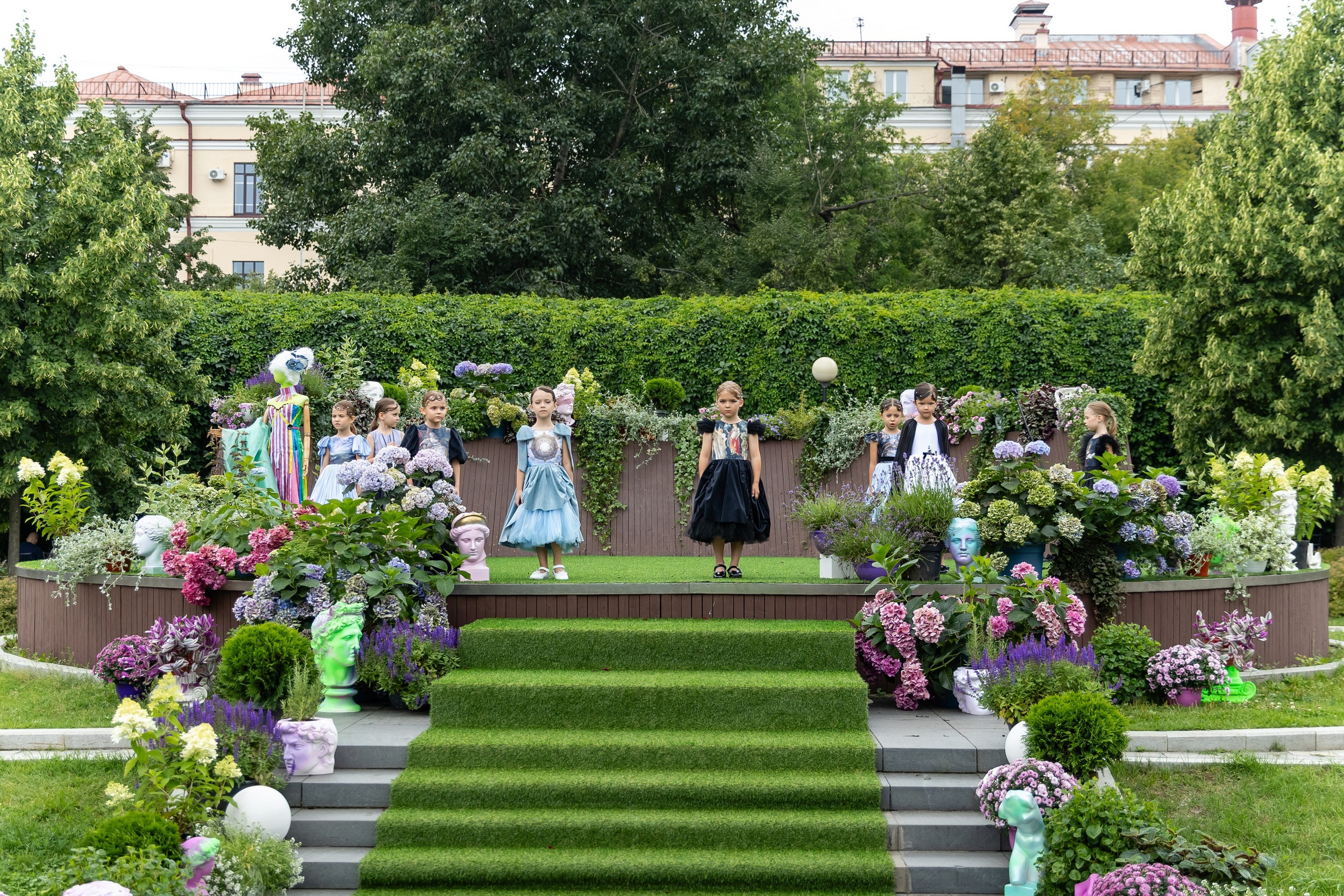 Зеленый подиум (KIDS REVOLUTION и GIZA). Татьяна Чернышова свадебный фотограф Москва