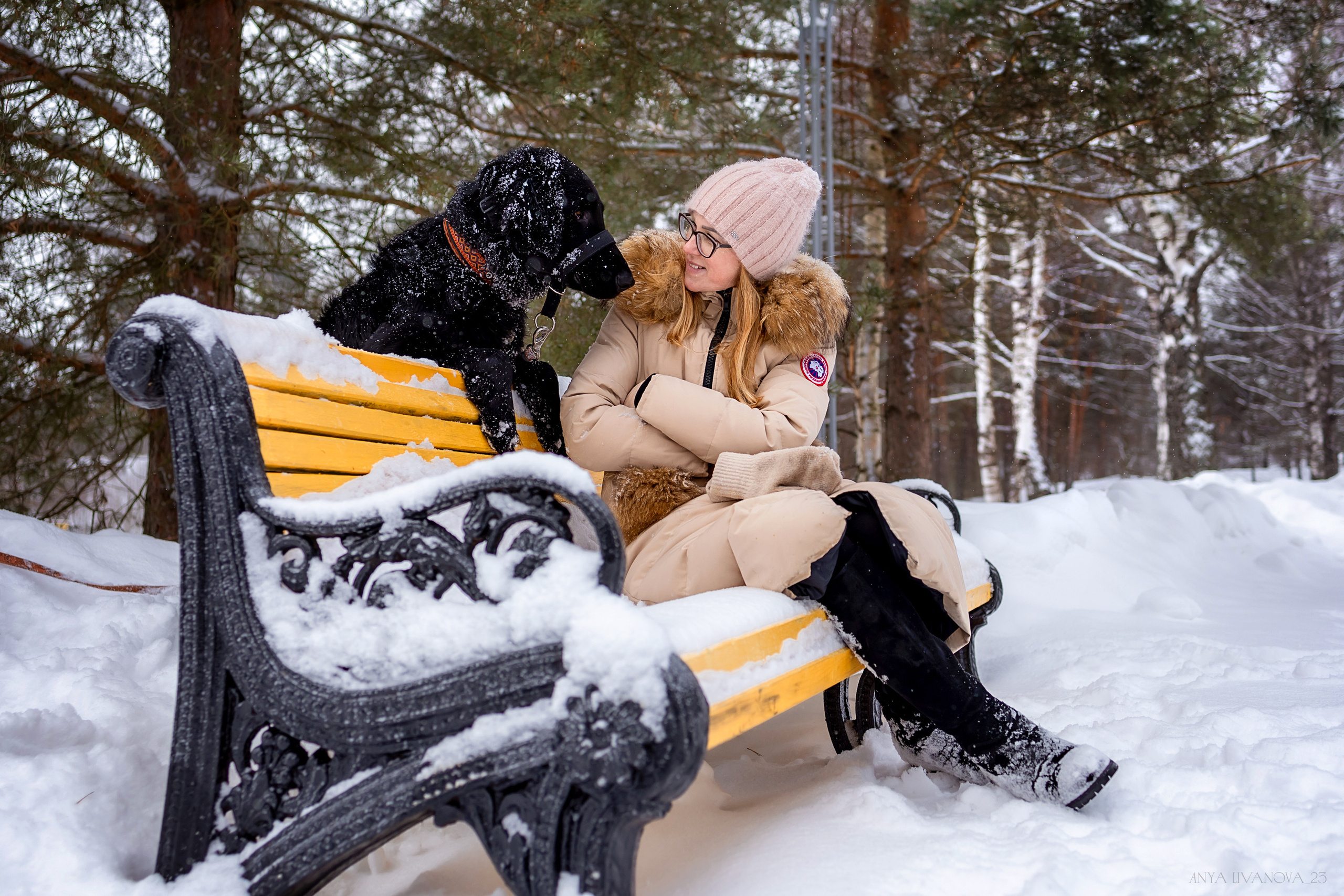 Катя — Вера и Купер. Фотограф анималист Аня Ливанова | Рыбинск